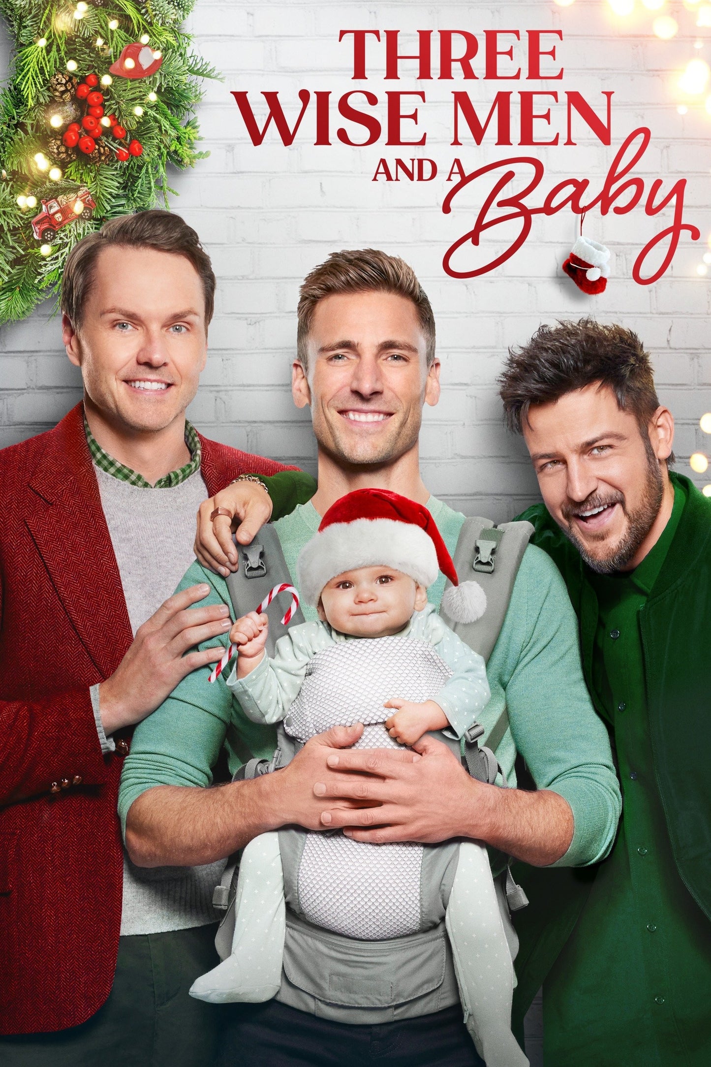 Three Wise Men and a Baby (2023) DVD with Andrew Walker, Tyler Hynes in a DVD CASE/Cover Art $14.10