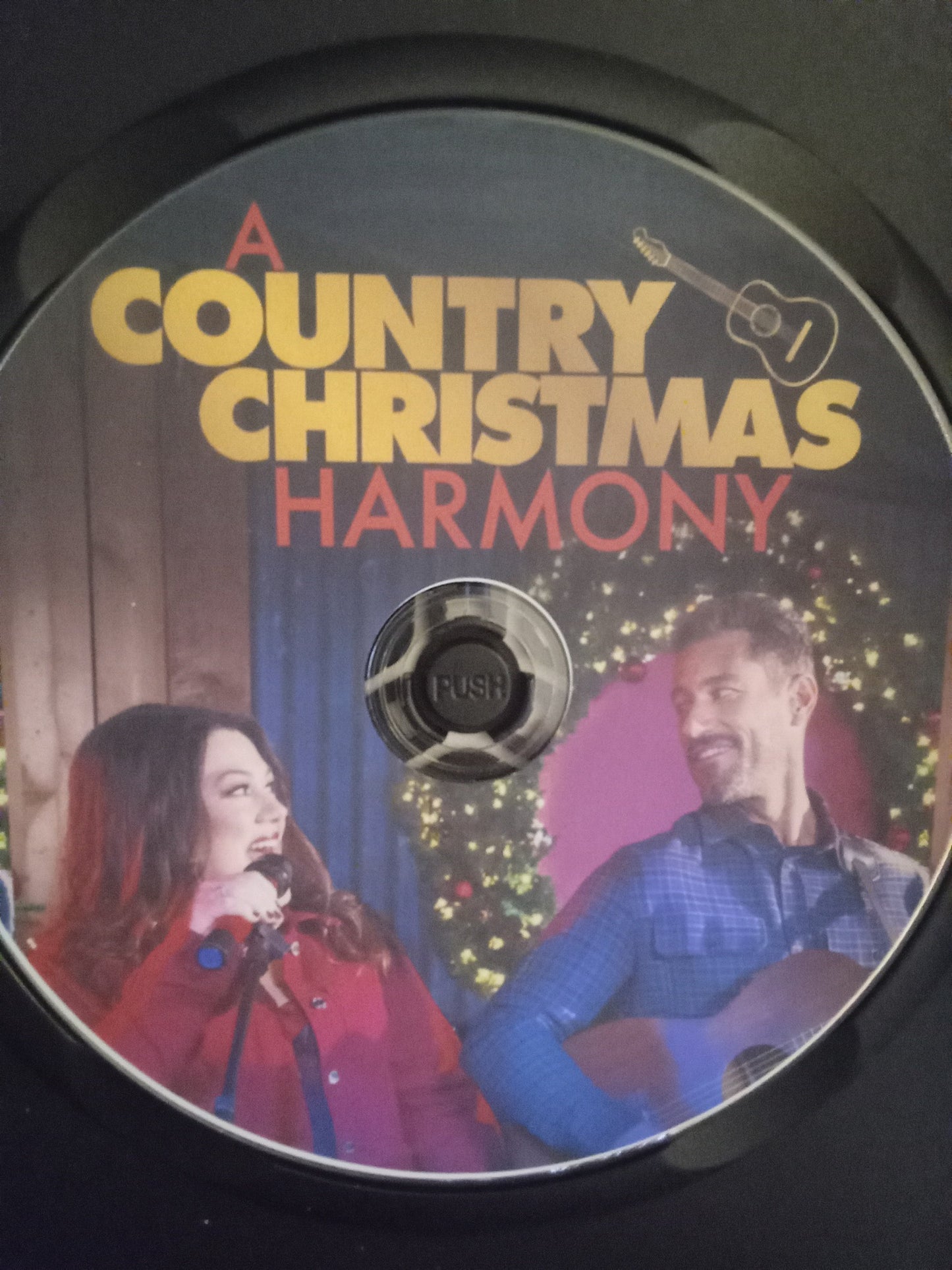 Country Christmas Harmony (2022) DVD with Brooke Elliott and Brandon Quinn (LOVE this movie!!) in a DVD CASE with COVER ART