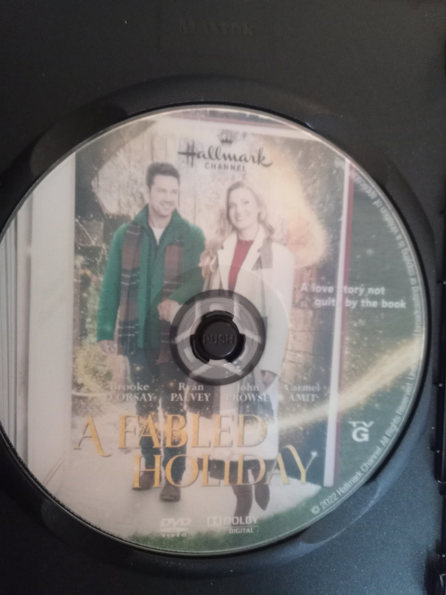 A Fabled Holiday (2022) DVD with Brooke D'Orsay & Ryan Peavey in a DVD Case with cover art (Sale)