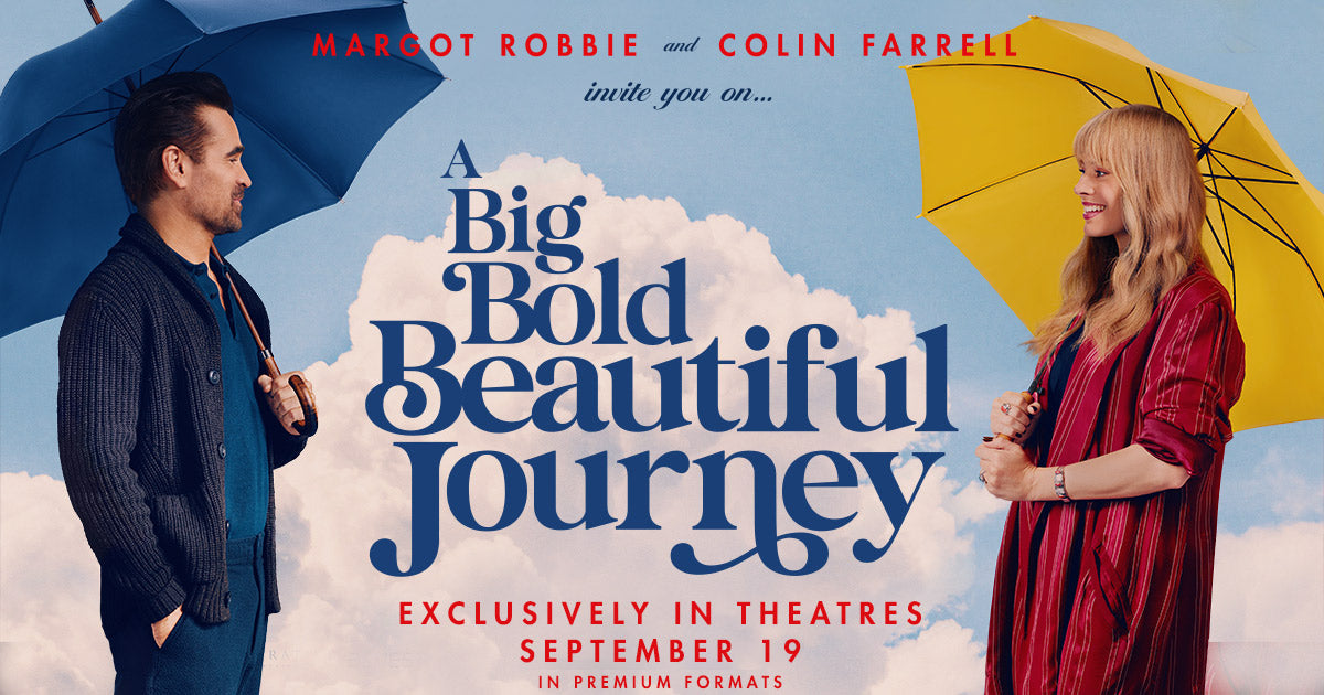 A Big Bold Beautiful Journey (2025) DVD with Margot Robbie & Colin Farrell
