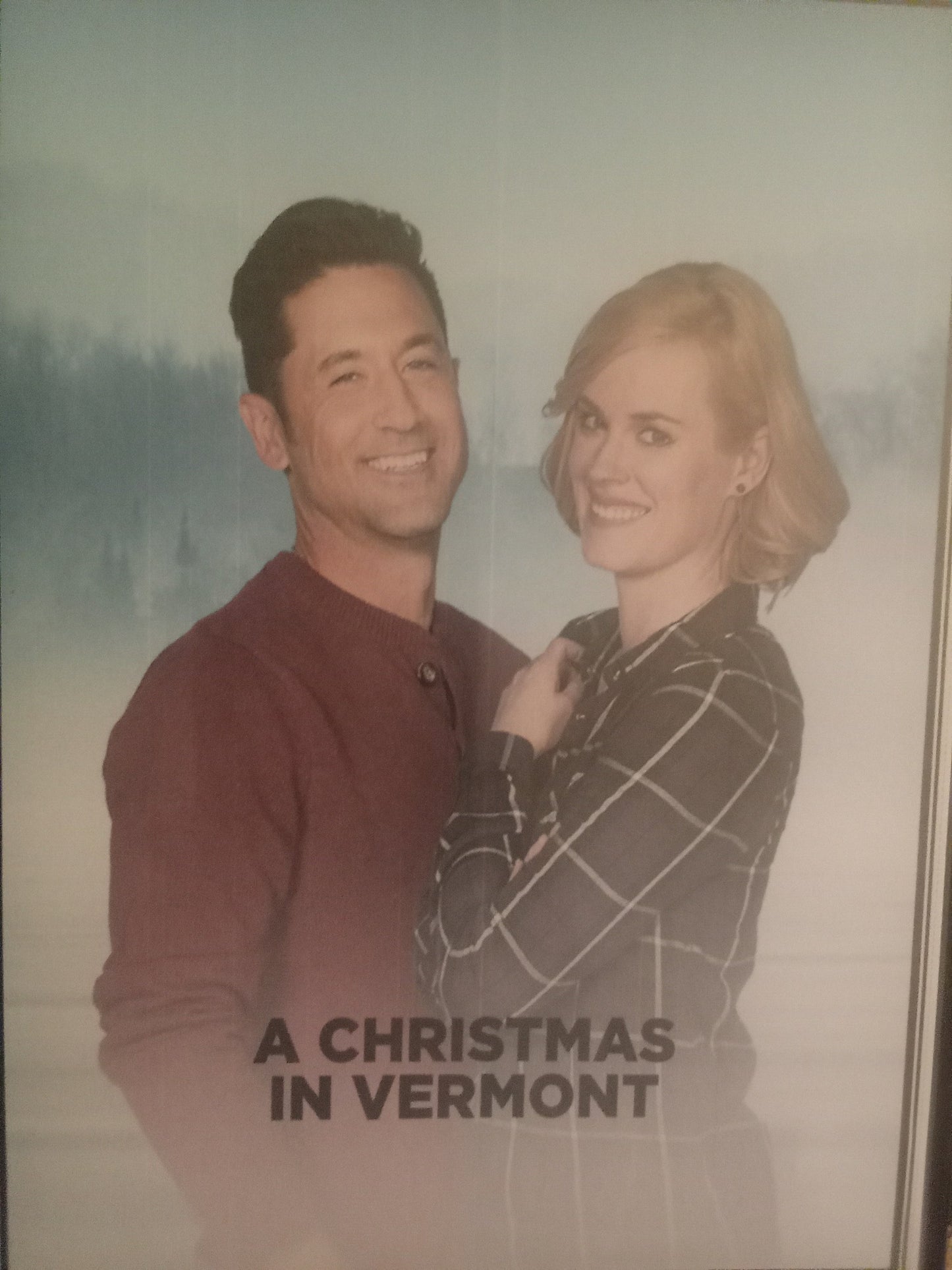 A Christmas In Vermont (2016) DVD with Chevy Chase, Morgan Fairchild & David O'Donnell in a DVD CASE with COVER ART