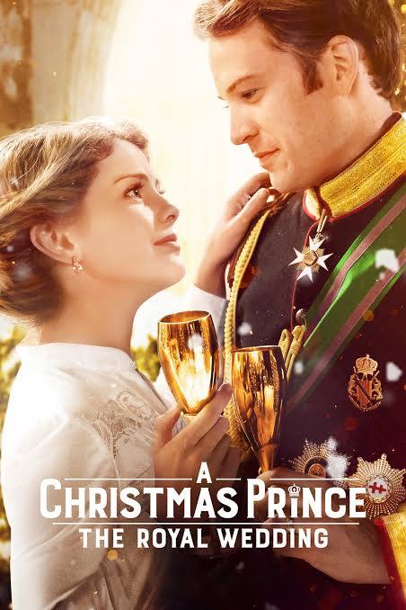 A Christmas Prince: The Royal Wedding (2018) DVD with Rose McIver in a DVD CASE with COVER ART