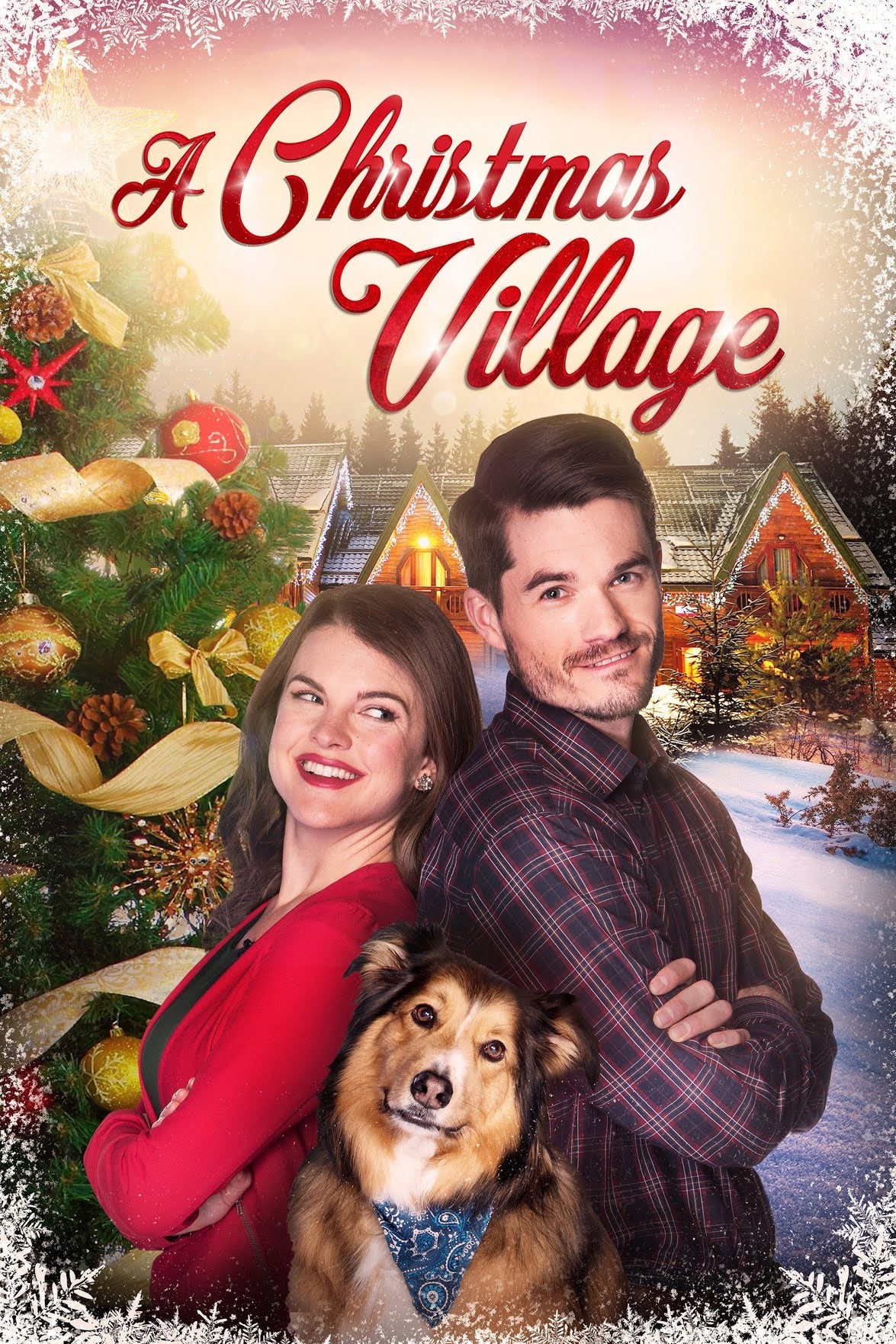 A Christmas Village (2018) DVD with Madeline Leon