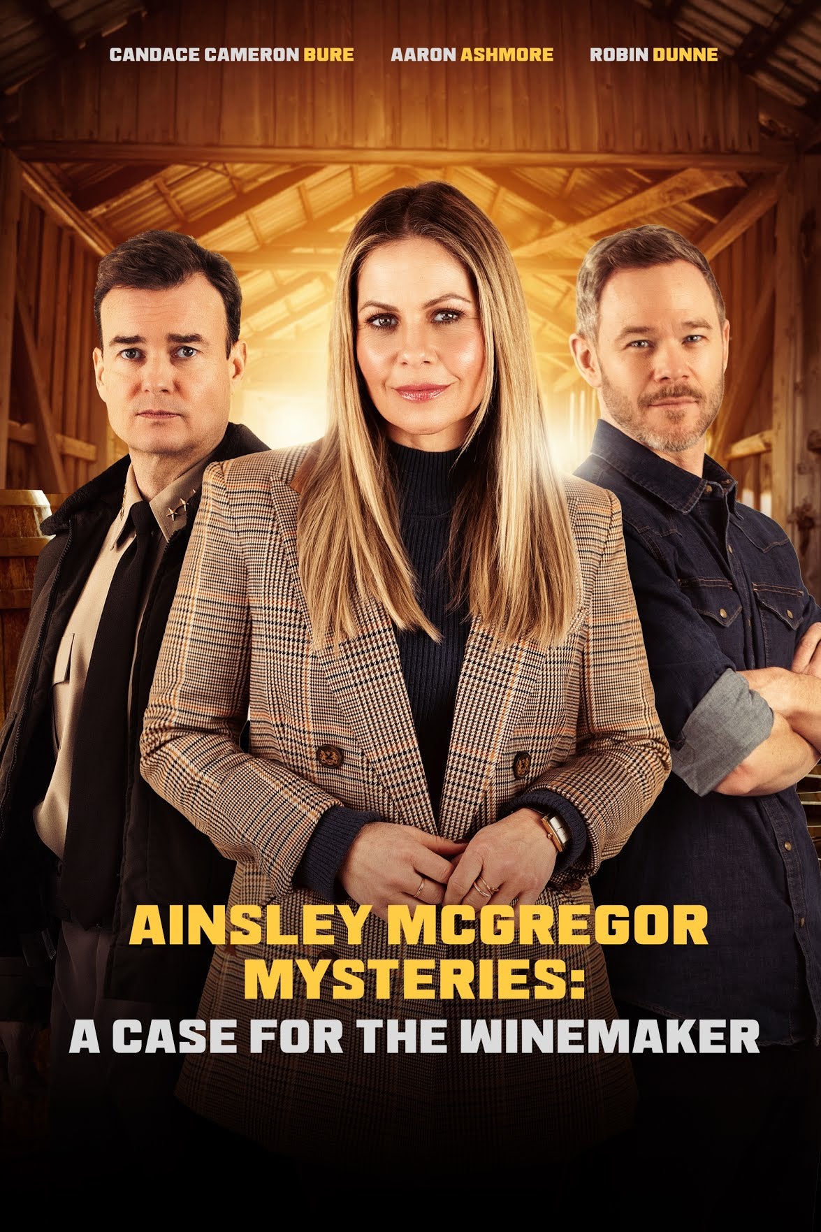 Ainsley McGregor: A Case for the Winemaker (2024) DVD with Candace Cameron Bure