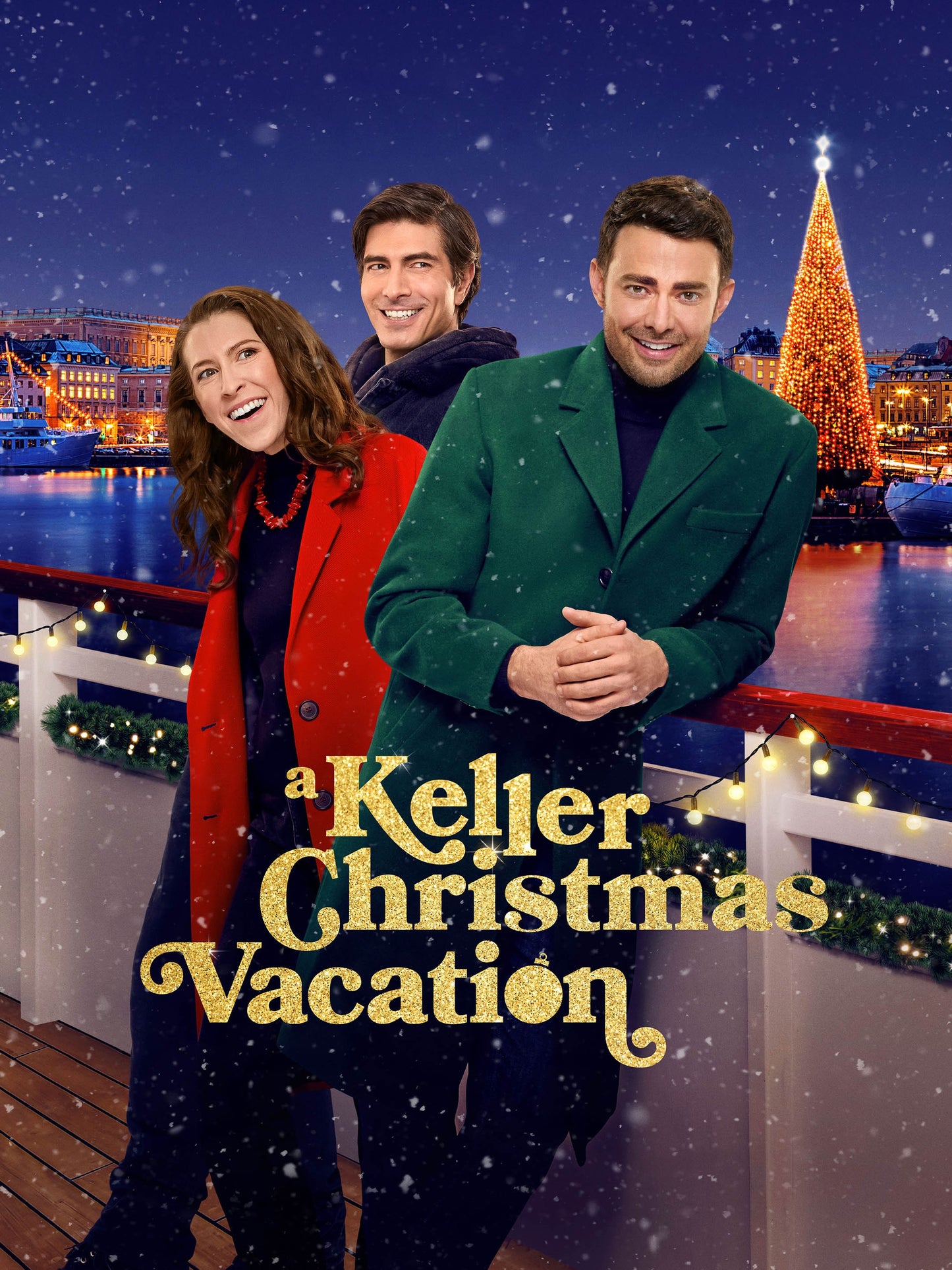 A Keller Christmas Vacation (2025) DVD with Jonathan Bennett, Brandon Routh & Eden Sher