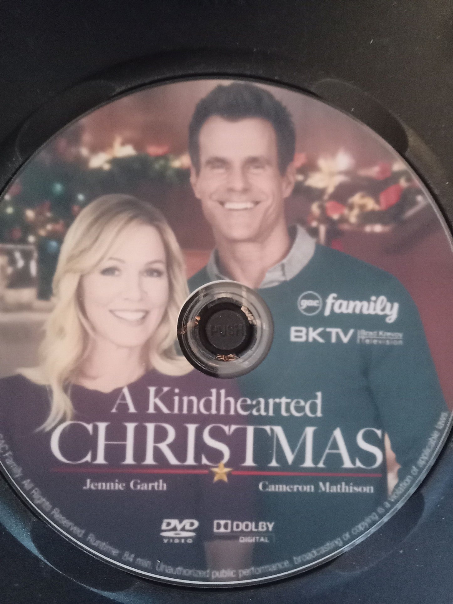 A KindHearted Christmas (2021) DVD with Jennie Garth & Cameron Mathison in a DVD CASE with COVER ART $14.10!!!