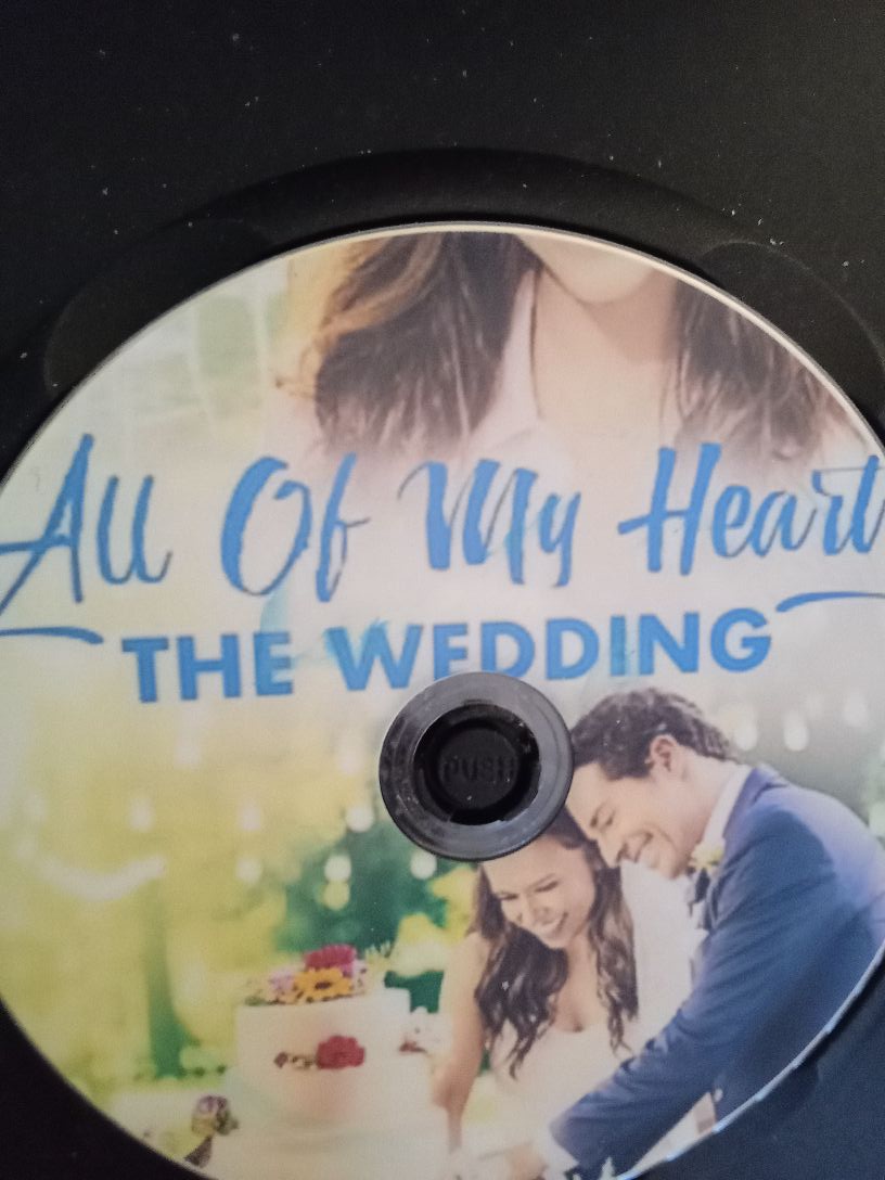 All Of My Heart The Wedding (2017) DVD with Lacey Chabert & Brennan Elliott