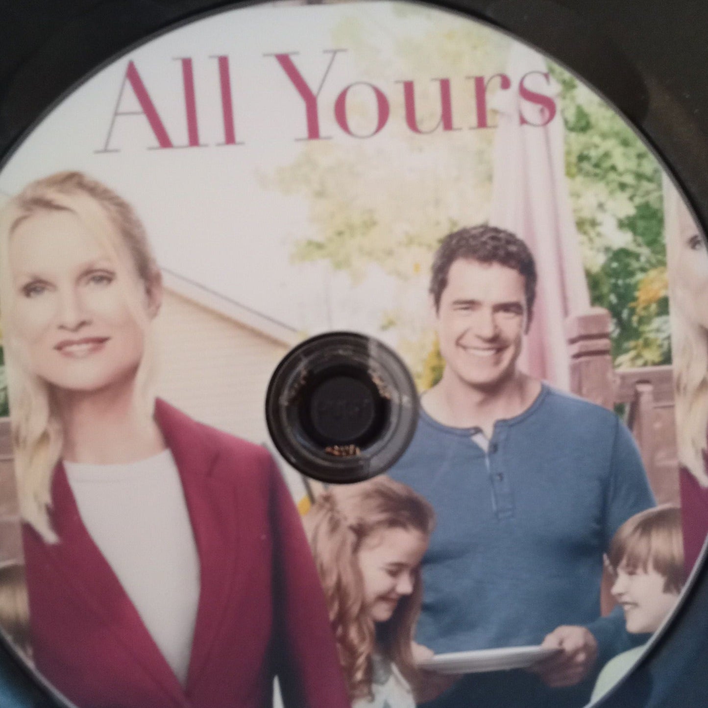 All Yours (2016) DVD with Nicolette Sheridan & Dan Payne in a DVD case with cover art