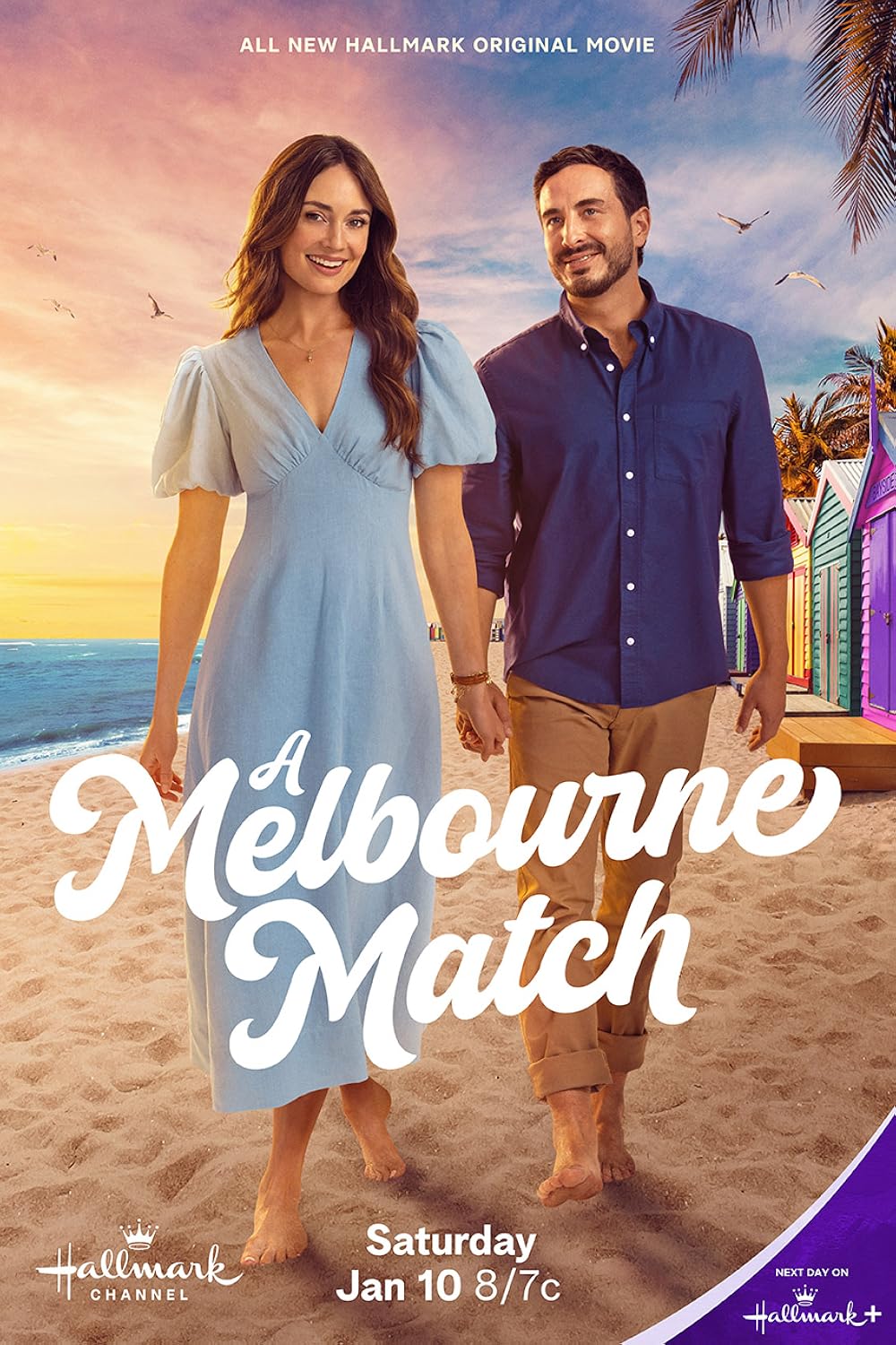 A Melbourne Match (2026) DVD with Mallory Janson in a DVD CASE with COVER ART SALE $14.50