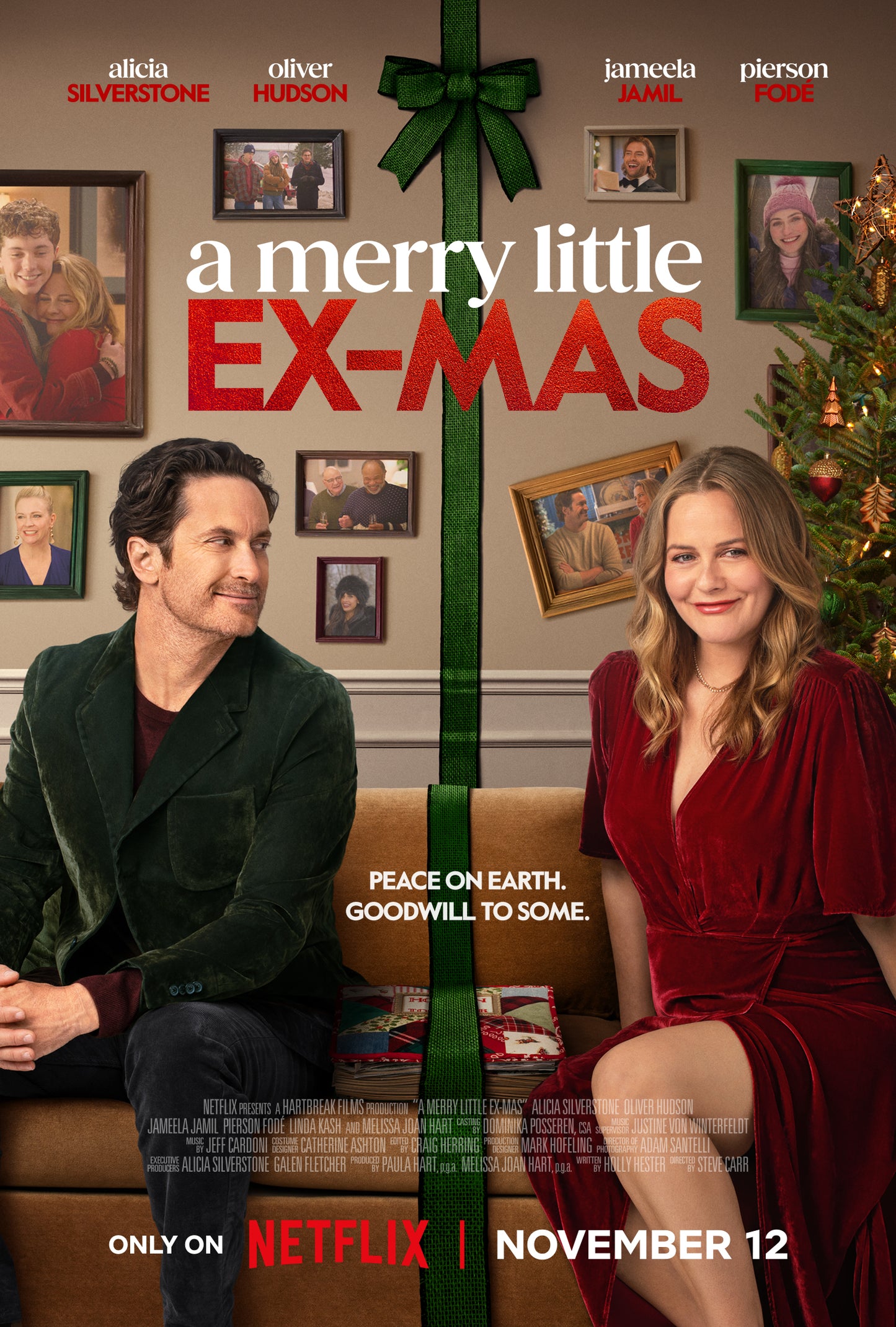 A Merry Little Ex-Mas (025) DVD with Alicia Silverstone in a DVD Case with cover art **SALE**