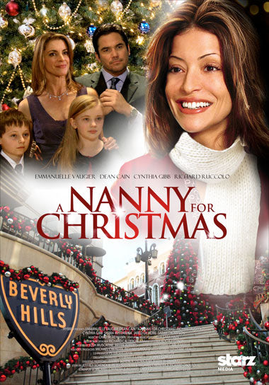 A Nanny For Christmas (2010) DVD with Emmanuelle Vagier & Dean Cain in a DVD CASE/COVER ART