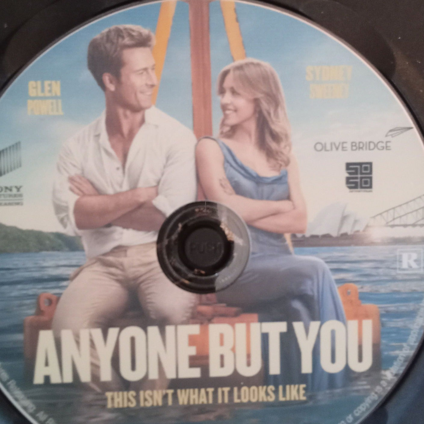 Anyone But You (2023) DVD with Sydney Sweeney & Glen Powell ***SALE**