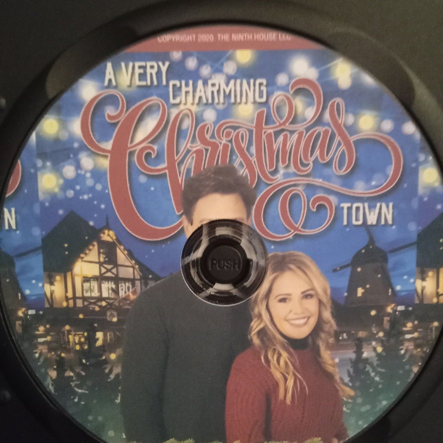 A Very Charming Christmas Town (2020) DVD with Natalie Hall