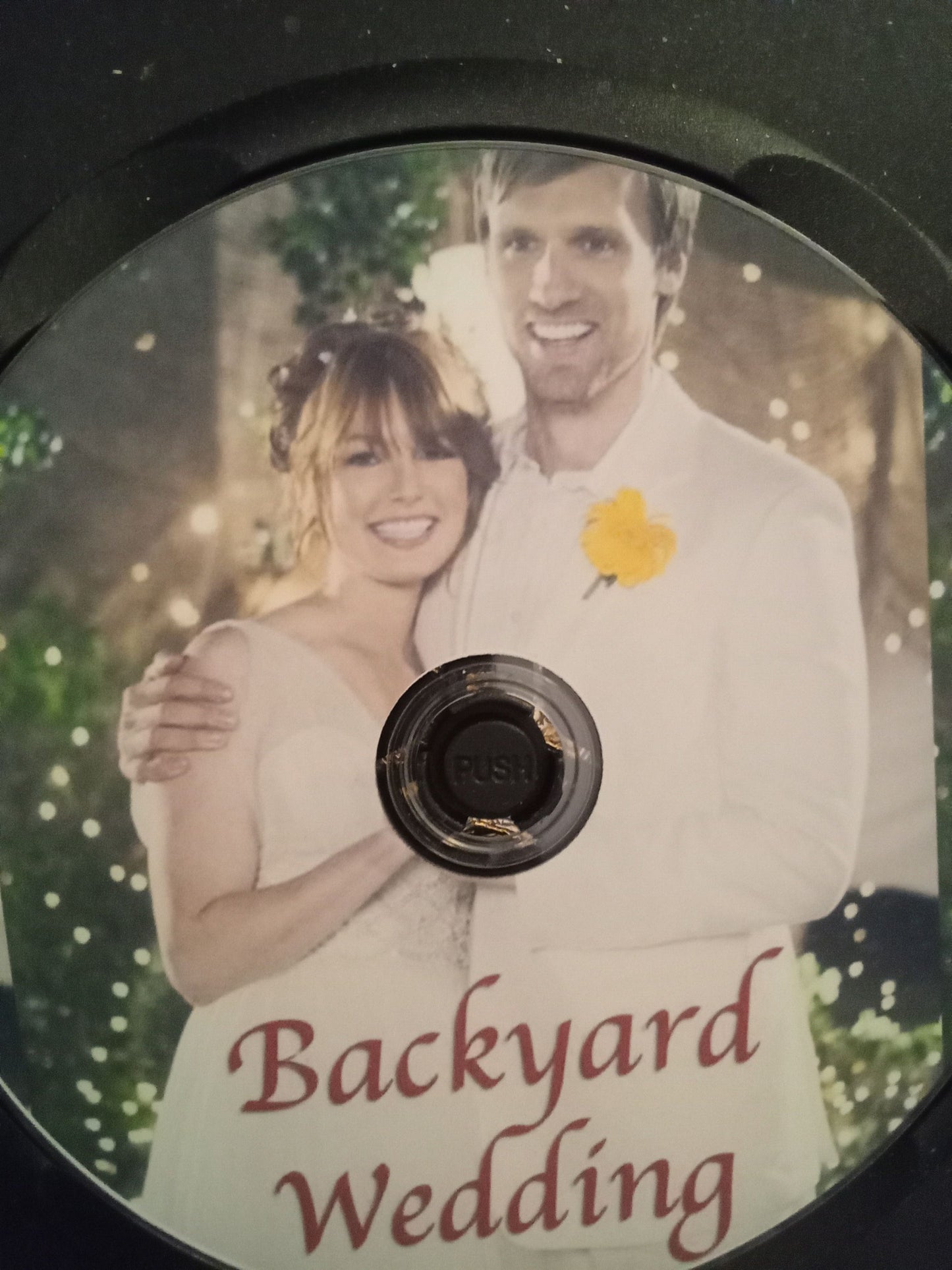 Backyard Wedding (2010) DVD with Alicia Witt in a DVD Case with artwork