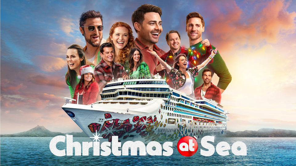 Christmas At Sea (2025) DVD with Hallmark Cast (4 episodes on 1 DVD) **HUGE SALE**in a DVD CASE/COVER ART $13.25