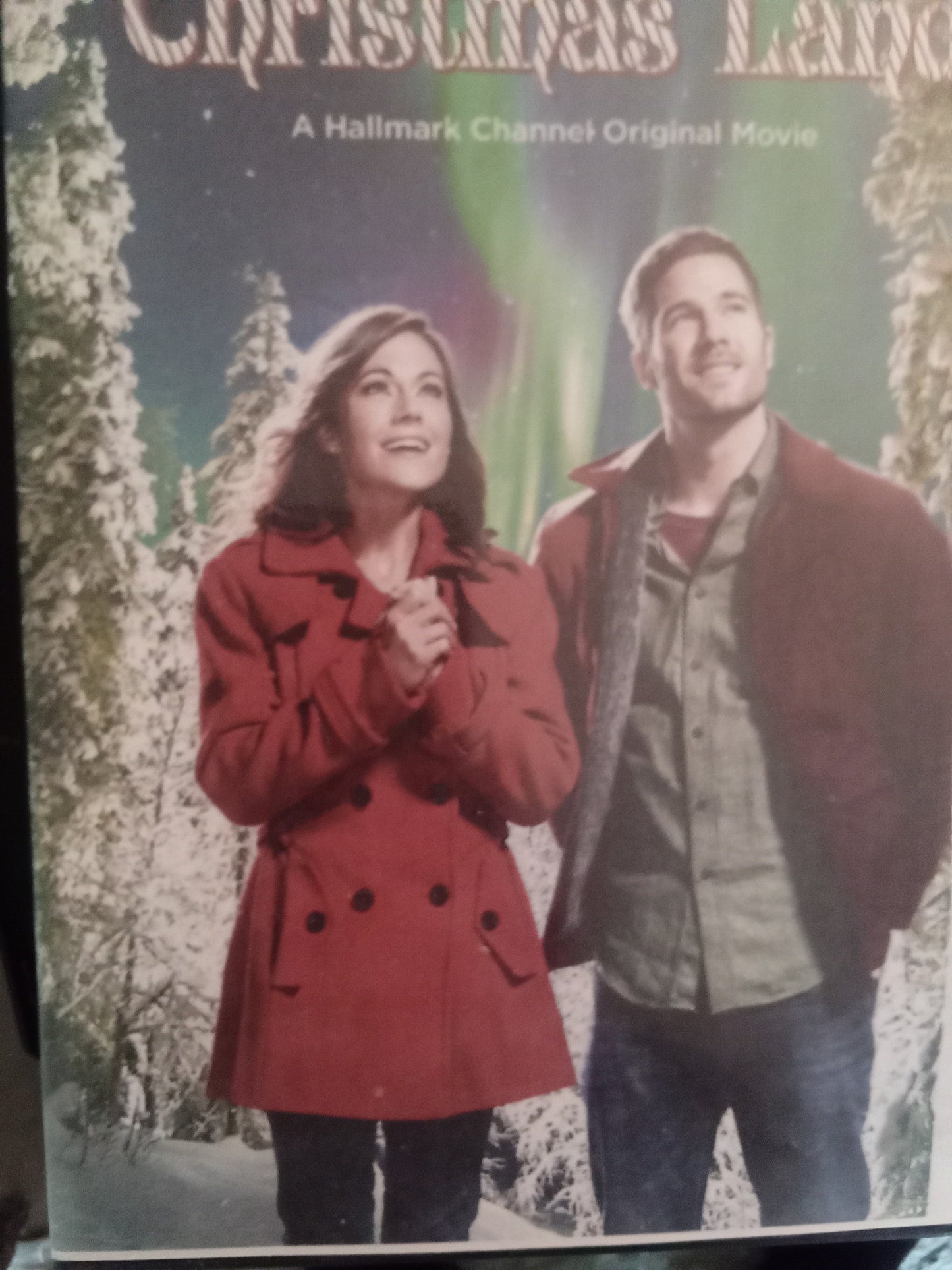 Christmas Land (2015) DVD with Nikki DeLoach in a DVD case with cover art