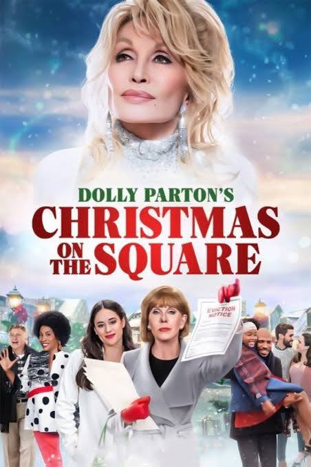 Christmas On the Square (2020) DVD with the late Great Dolly Parton in a DVD Case with COVER ART $14.99!!