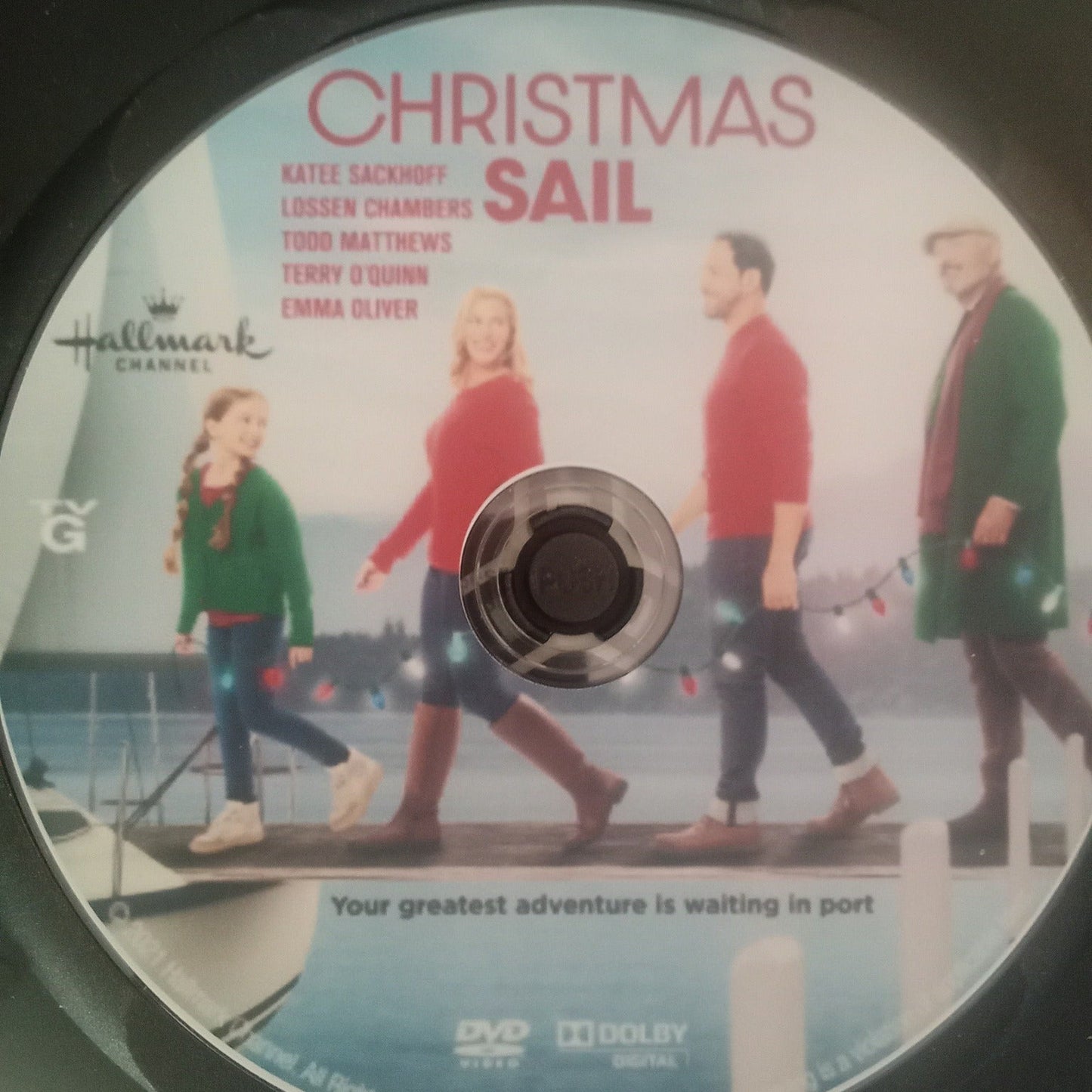 Christmas Sail (2021) DVD with Kattee Sackhoff