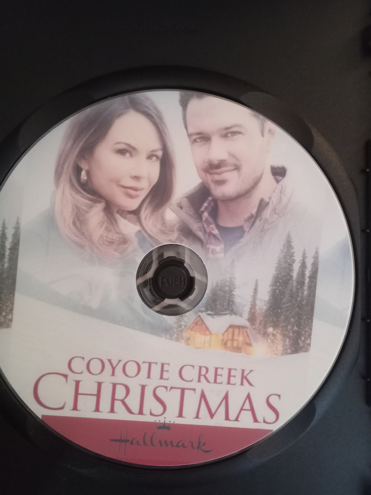 Coyote Creek Christmas (2021) DVD with Ryan Peavey in a DVD case with cover art