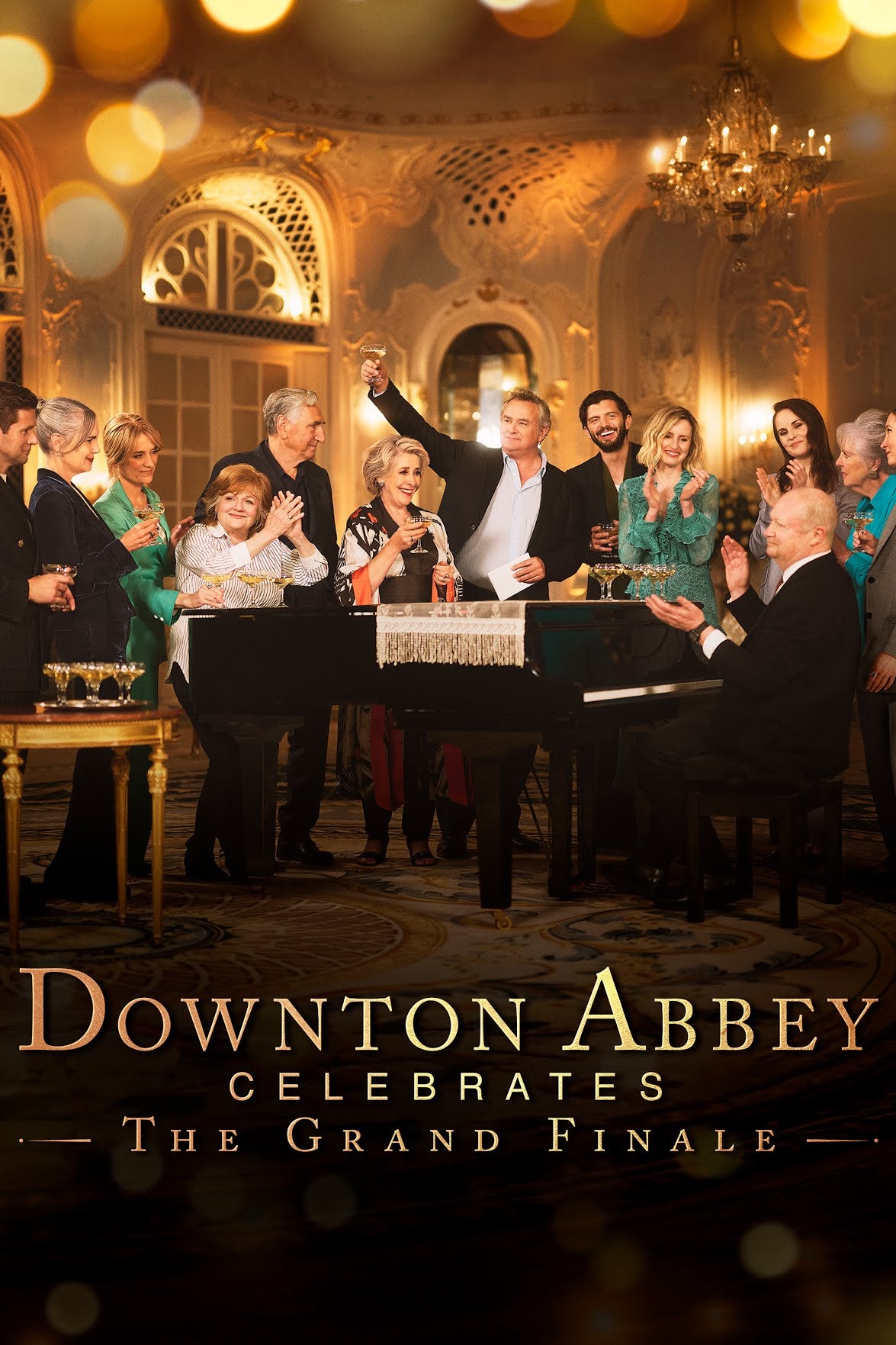 Downton Abbey Celebrates The Grand Finale (2025) DVD with Hugh Bonneville in a DVD CASE/Cover Art