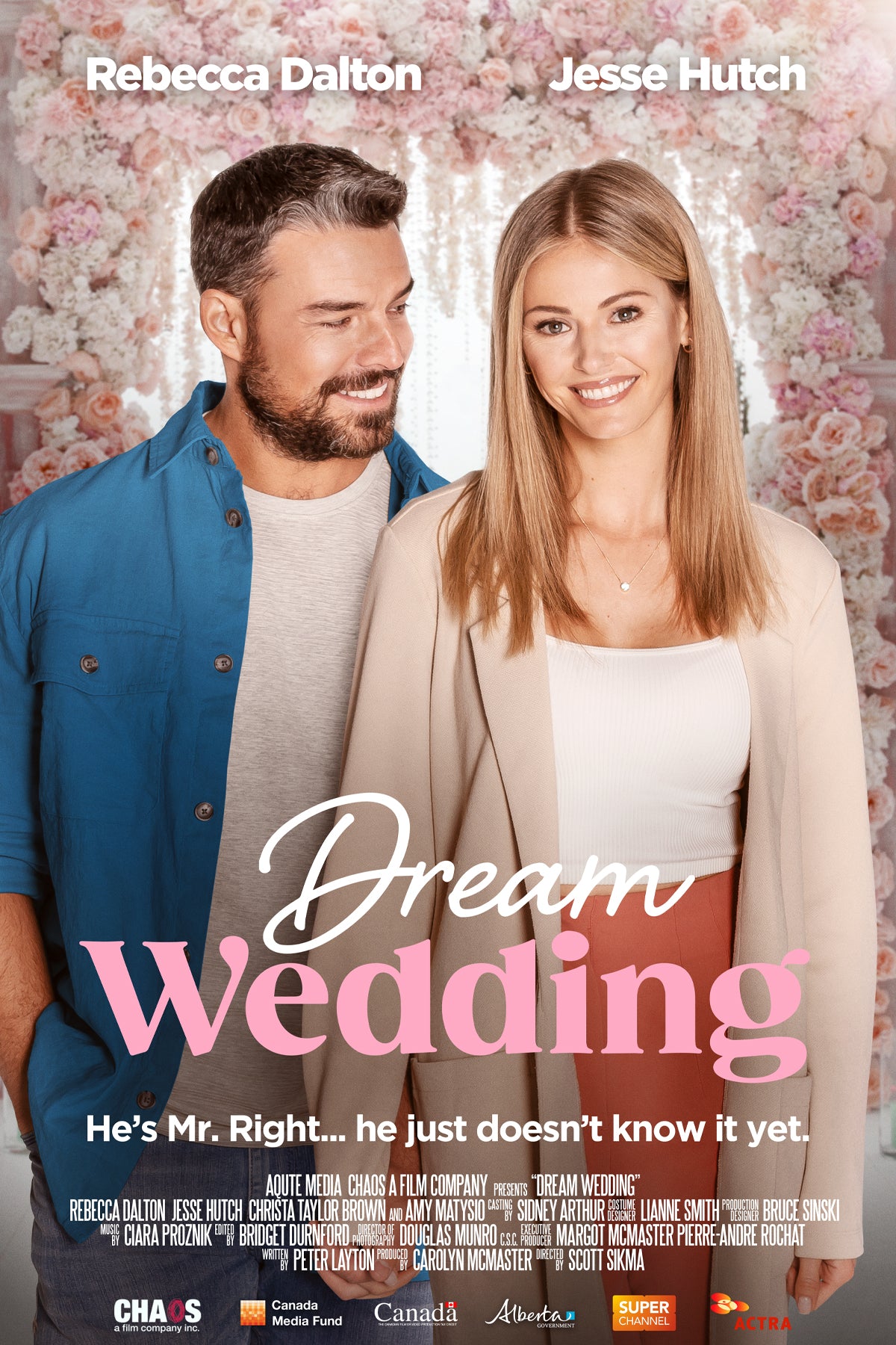Dream Wedding aka A Hearts Journey Home (2023) DVD with Rebecca Dalton & Jesse Hutch