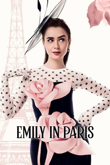 Emily in Paris (Season One) (1 disc/10 episodes) (2025) DVD with Lily Collins in a DVD CASE with COVER ART
