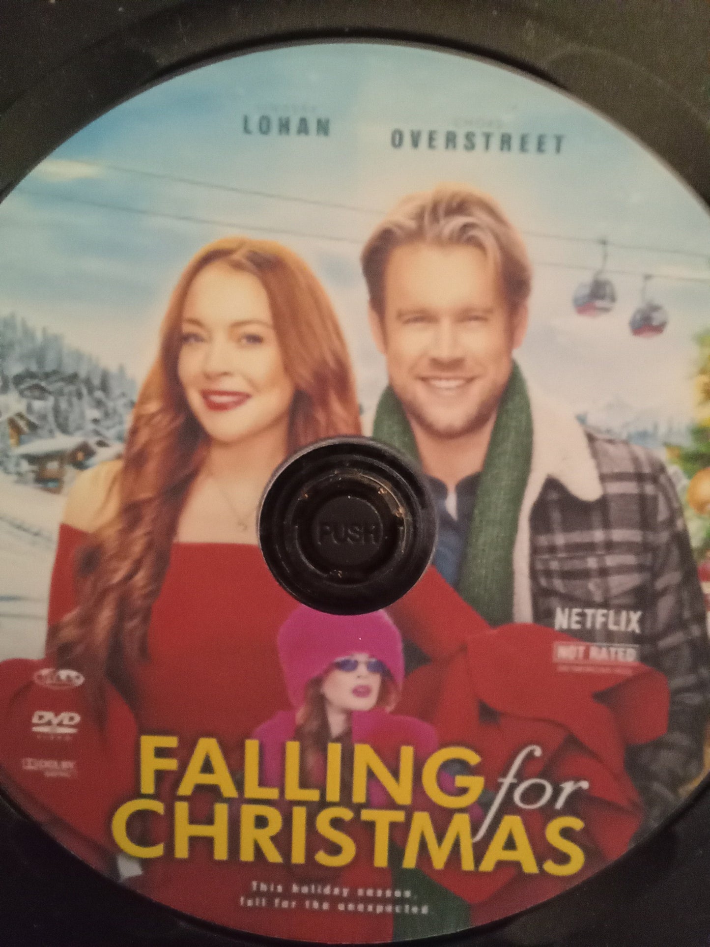 Falling For Christmas (2022) (Netflix) DVD with Lindsey Lohan, Dakota Lohan & Jack Wagner