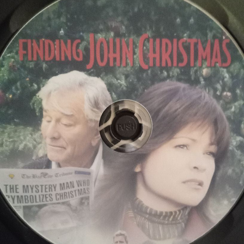 Finding John Christmas (2003) DVD with Valerie Bertinelli & Peter Falk in a DVD Case with cover art