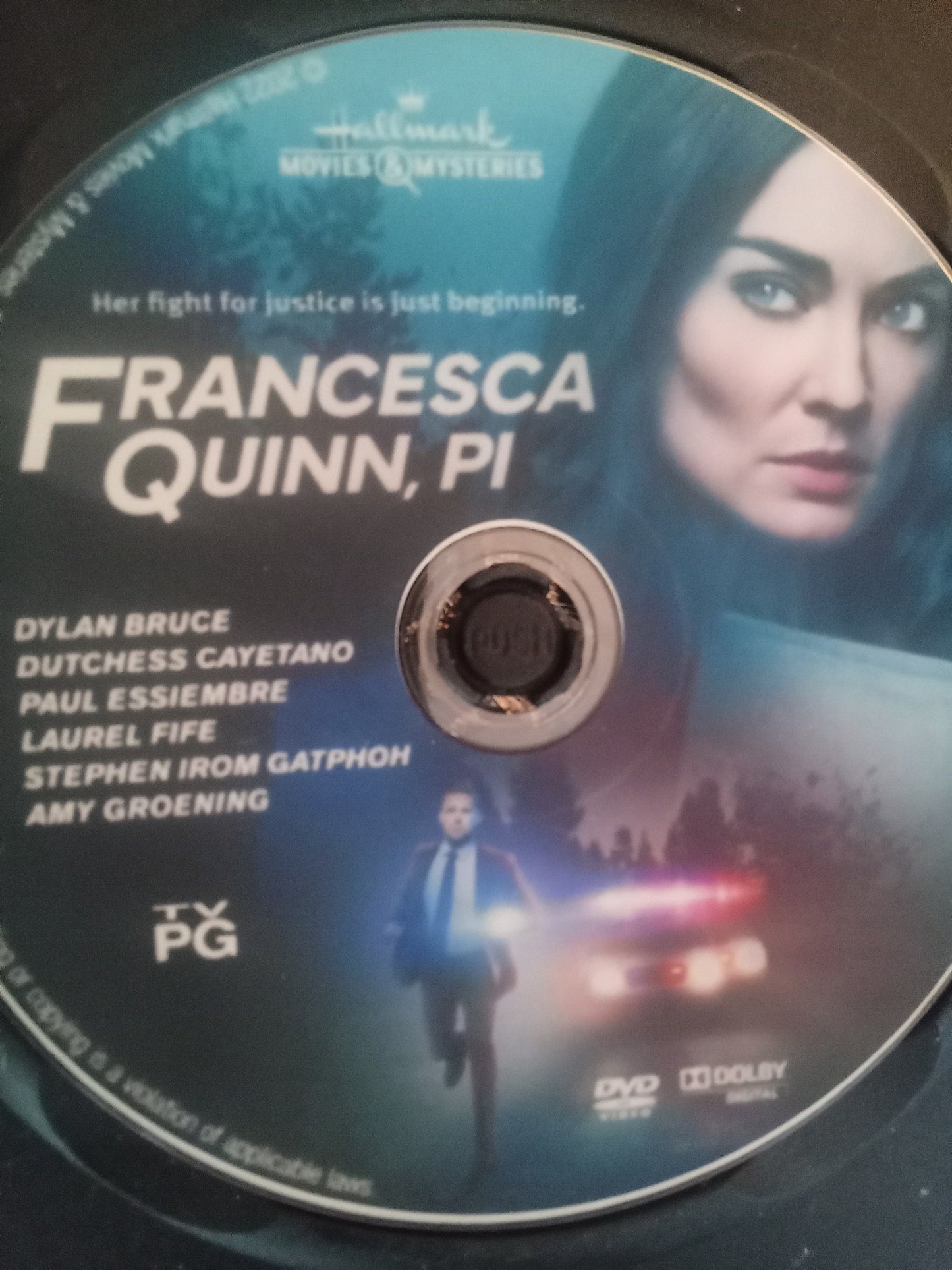 Francesca Quinn, PI (2022) DVD with Mallory Jensen