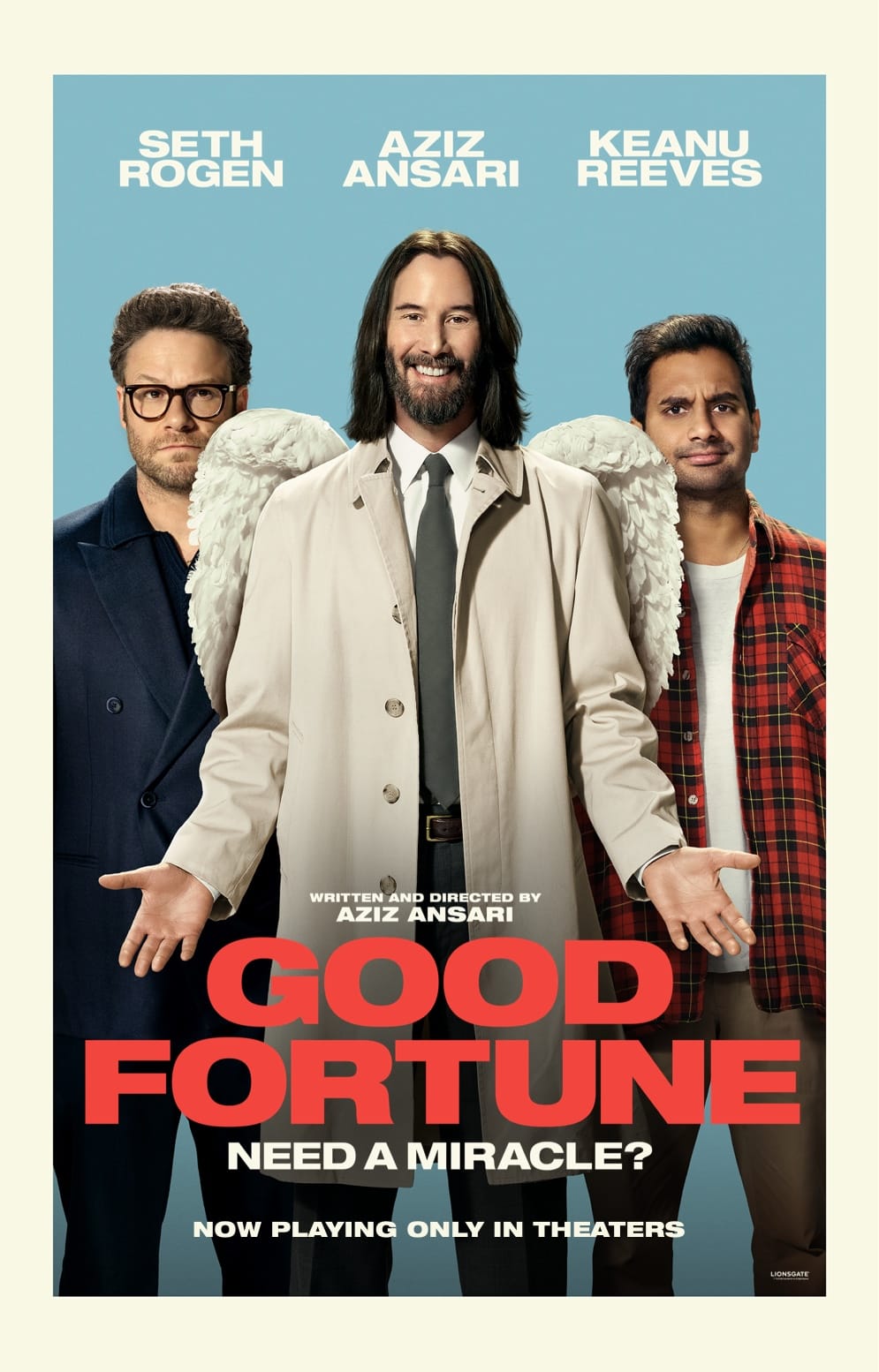 Good Fortune (2025) DVD with Keanu Reeves