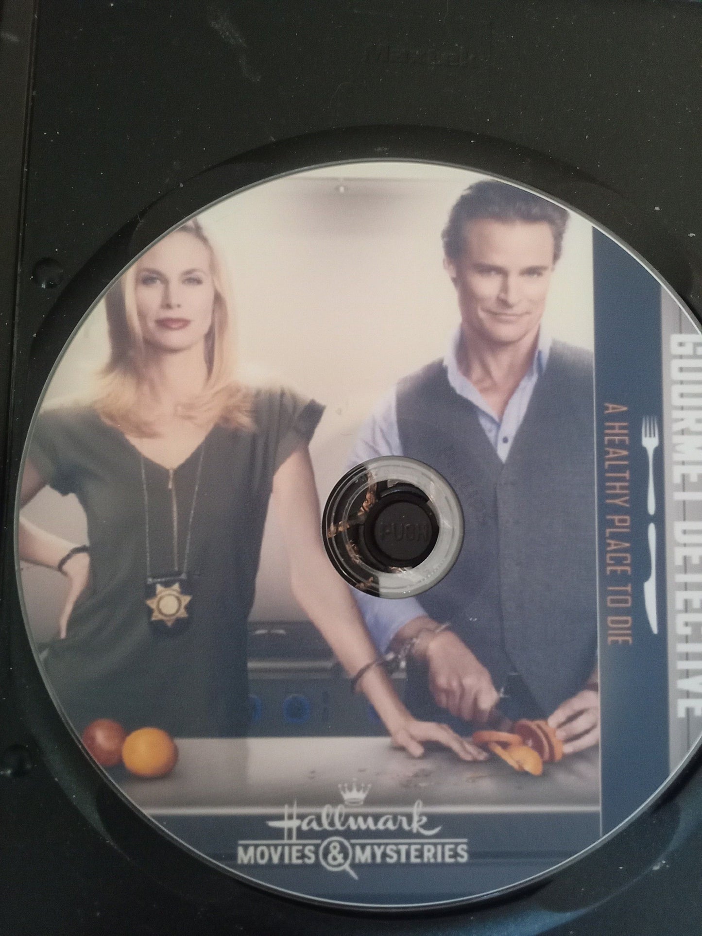 Gourmet Mysteries: A Healthy Place to Die (2015) DVD with Brooke Burns & Dylan Neal