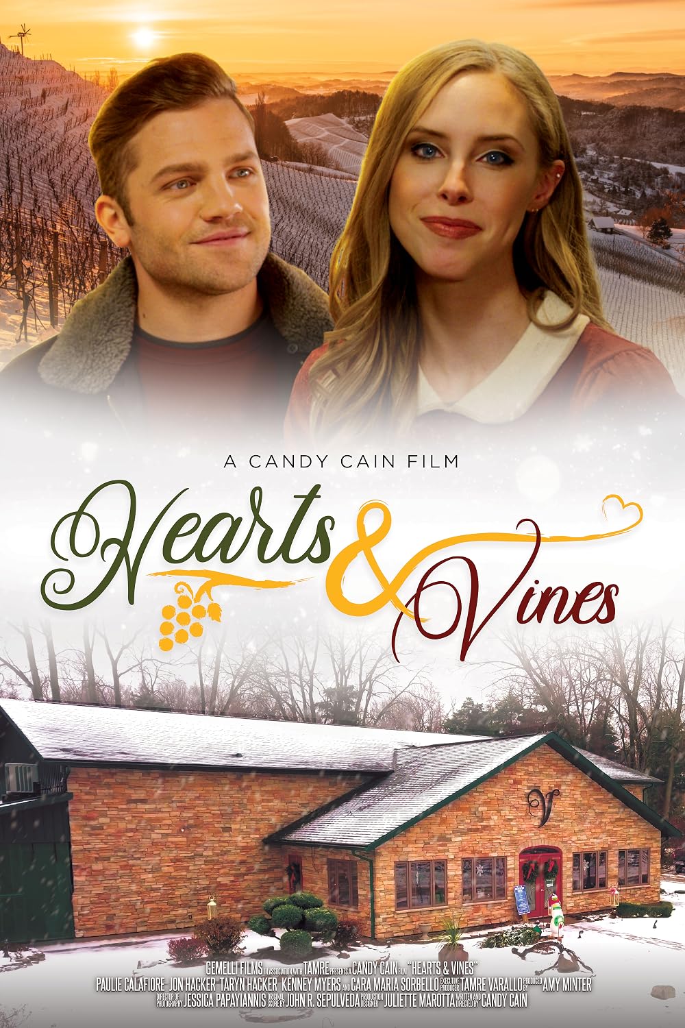 Hearts & Vines (2021) DVD with Cara Maria Sorbello