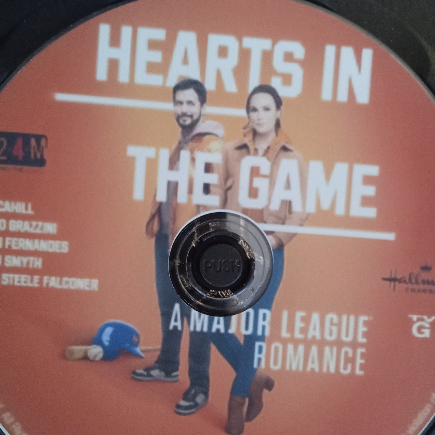 Hearts In the Game (2023) DVD with Erin Cahill & Marco Grazzini **SALE**