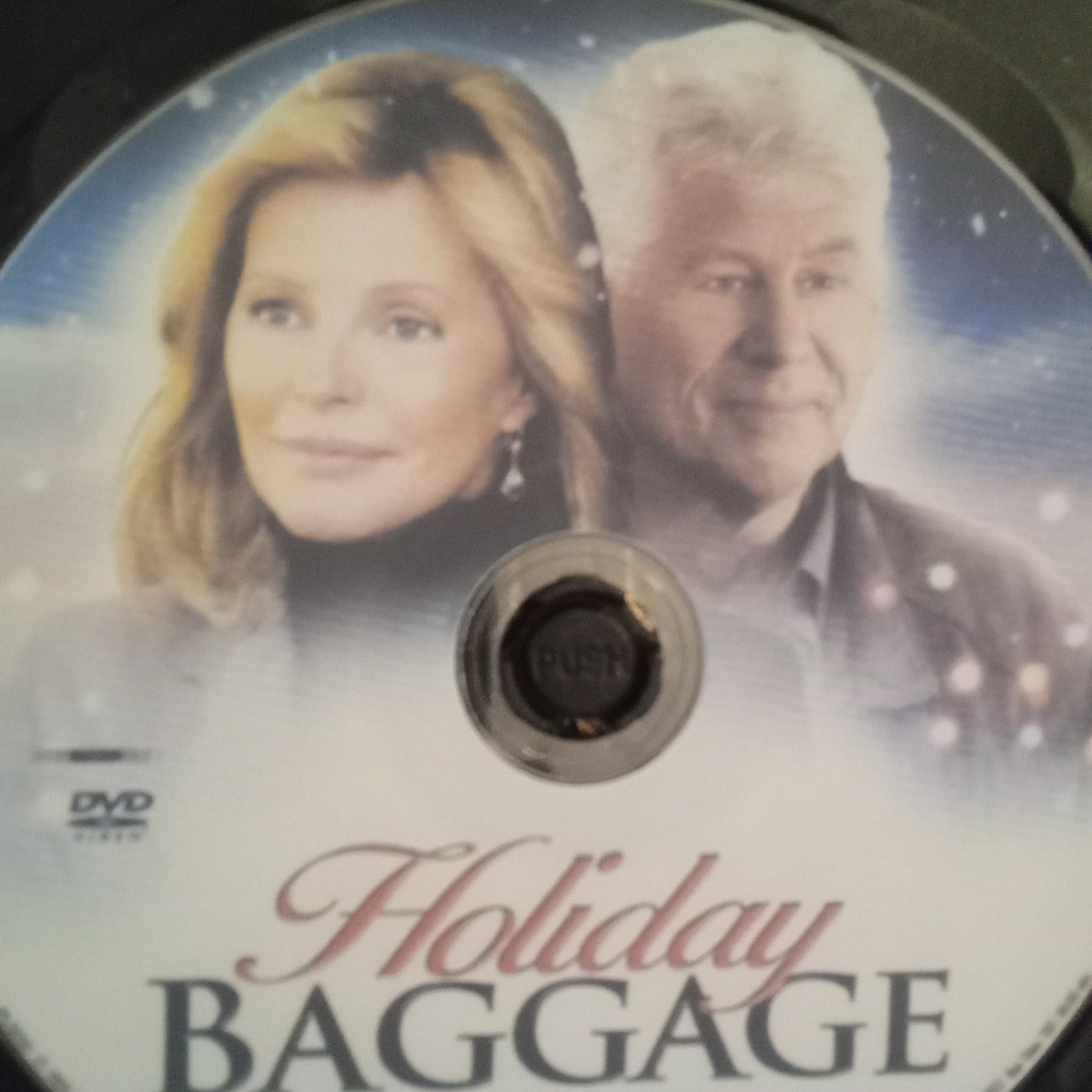 Holiday Baggage (2008) DVD with Cheryl Ladd & Barry Bostwick in a DVD CASE with COVER ART