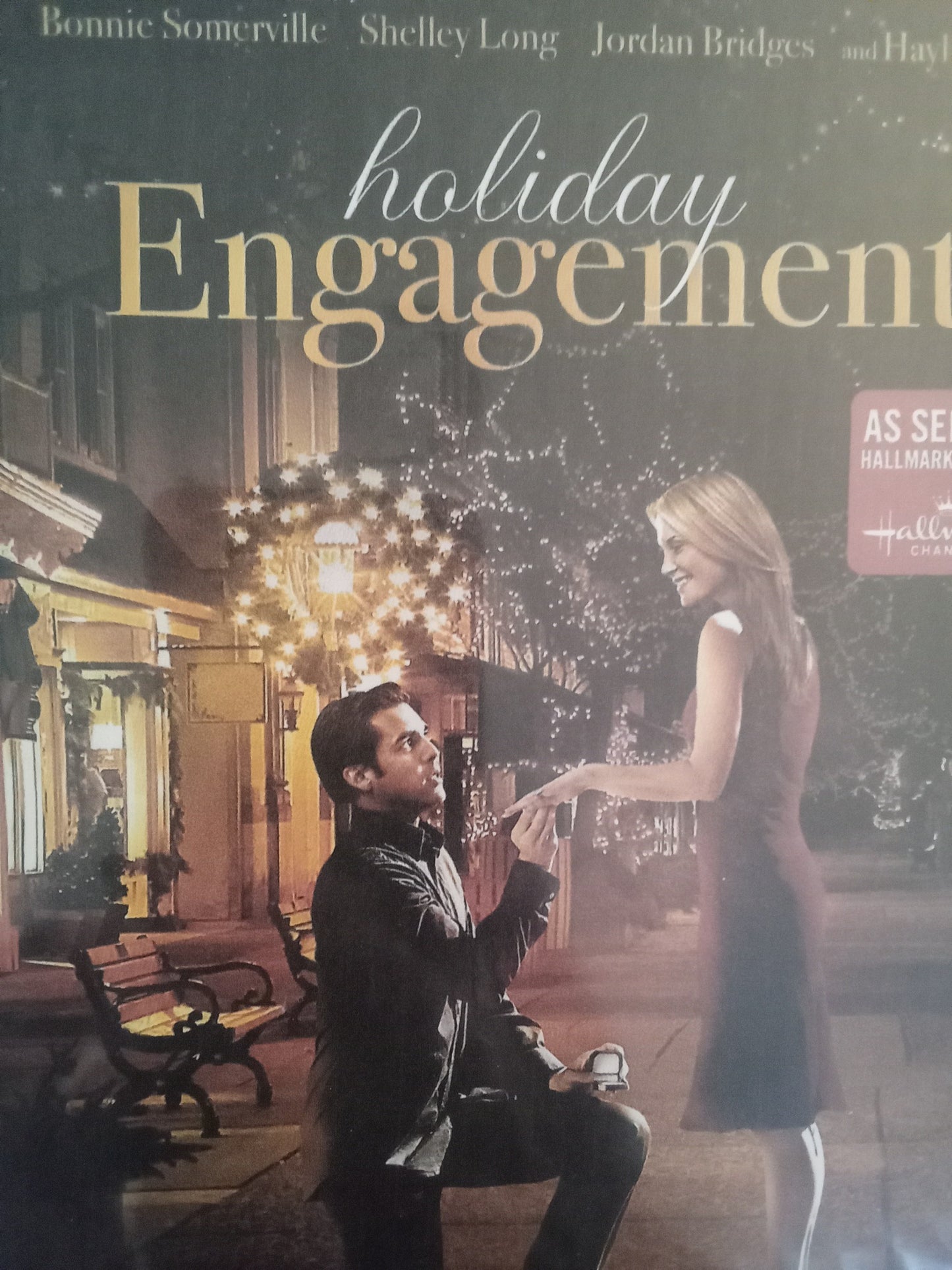 Holiday Engagement (2011) DVD with Haylie Duff, Shelly Long in a DVD CASE with COVER ART