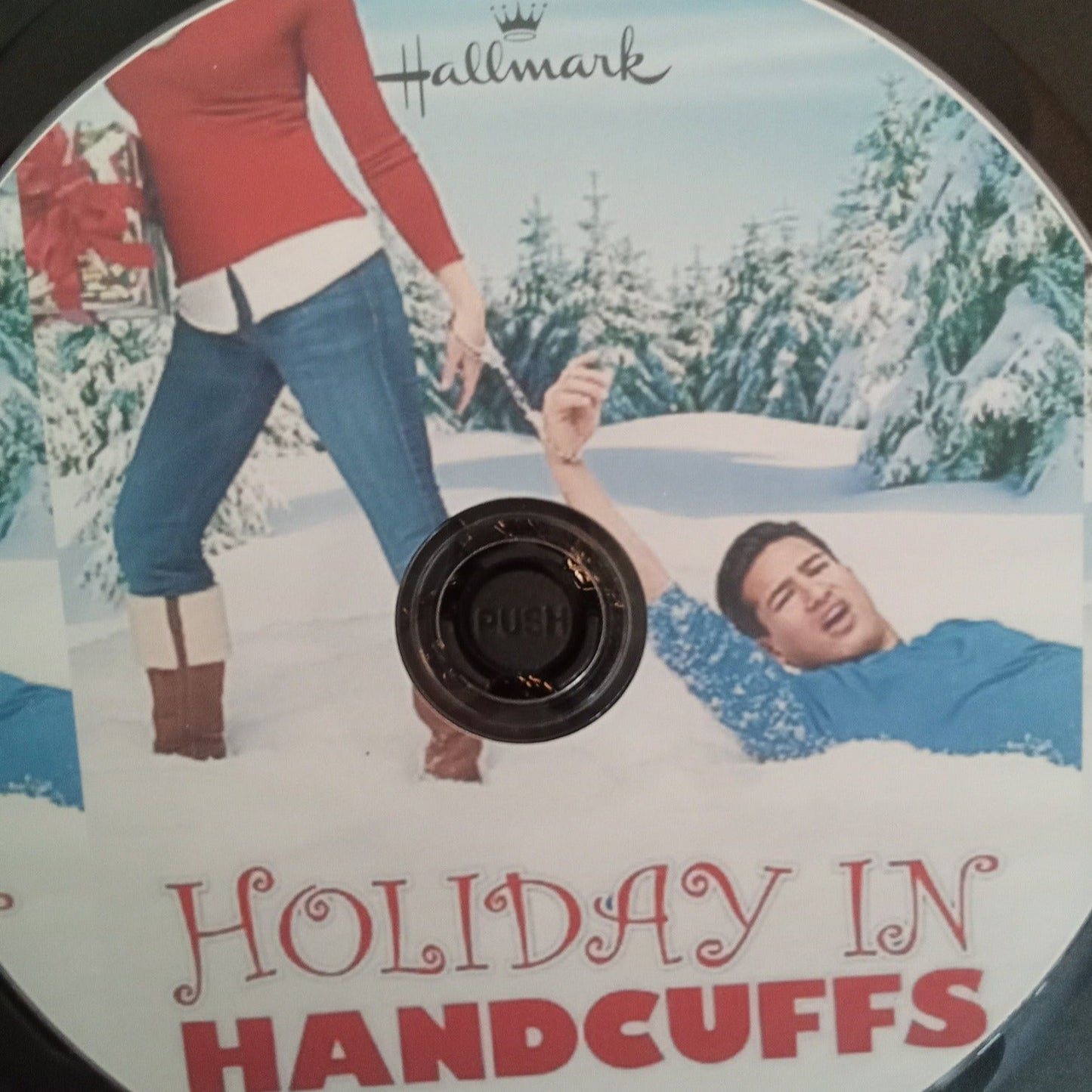 Holiday in Handcuffs (2013) DVD with Melissa Joan Hart & Mario Lopez