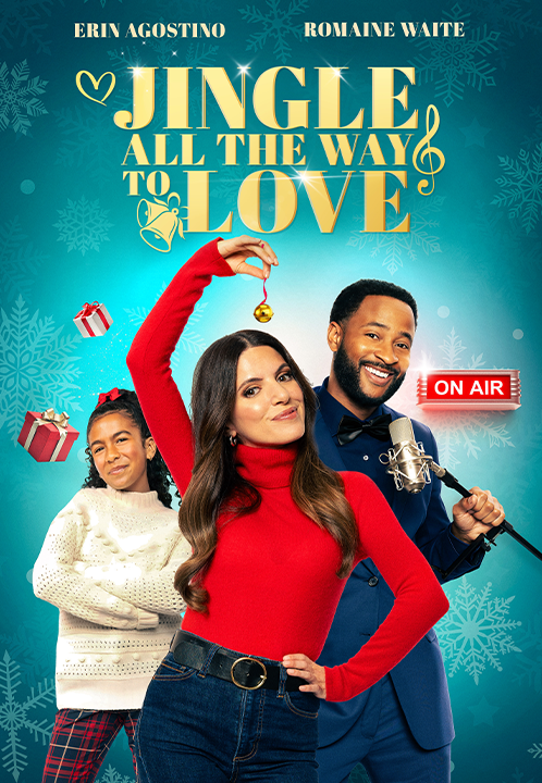 Jingle All The Way To Love (2024) DVD with Erin Agostino