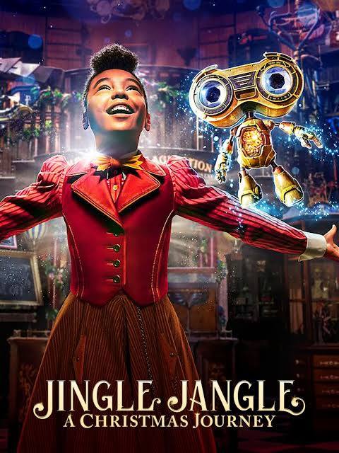 Jingle Jangle A Christmas Journey (2020) DVD with Justin Cornwell