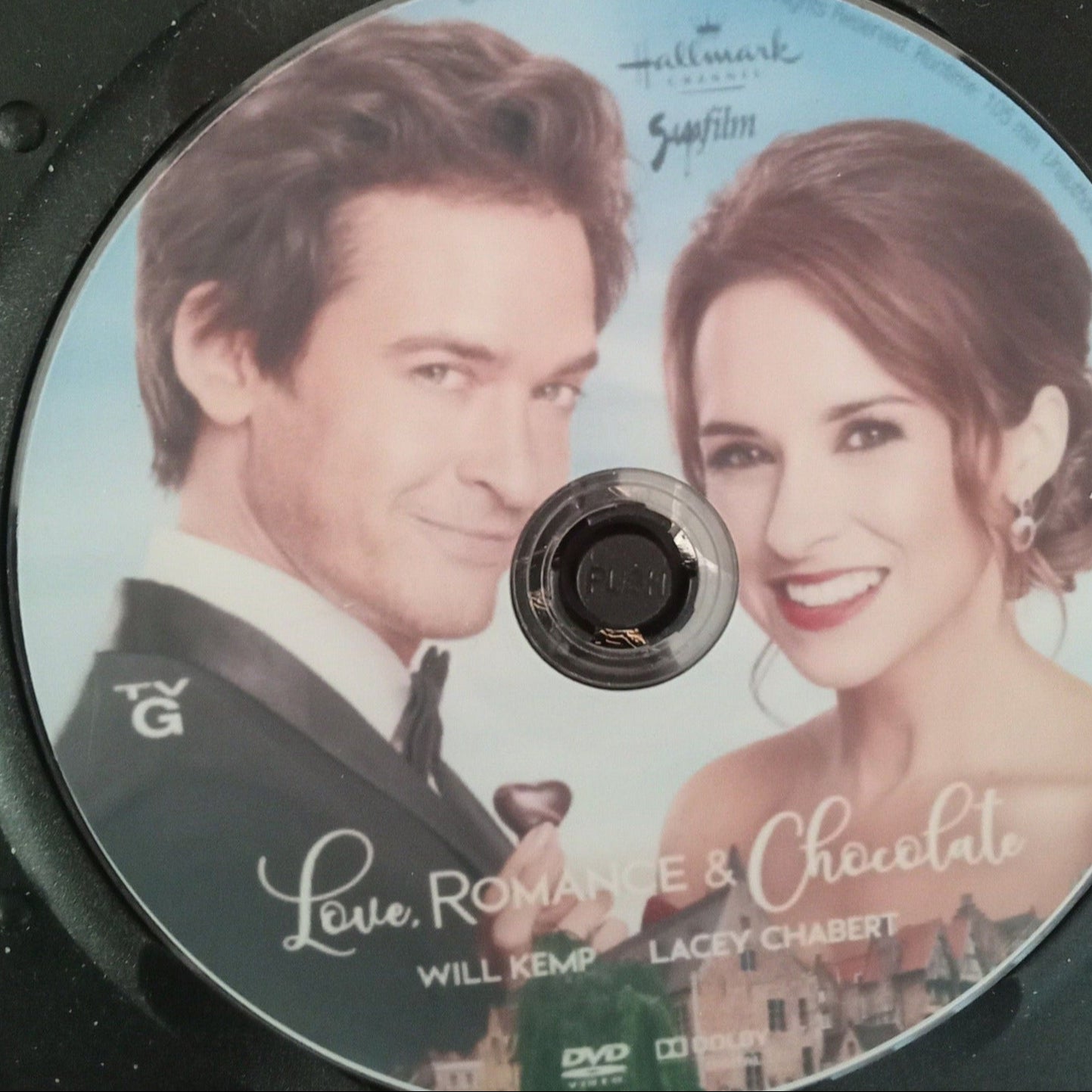 Love, Romance & Chocolate (2019) DVD with Lacey Chabert, Will Kemp & Brittany Bristow