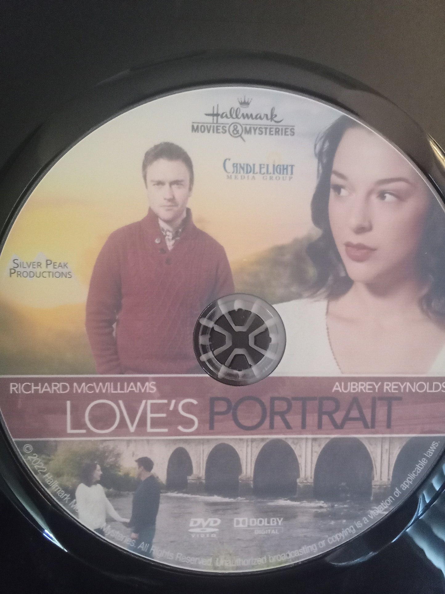Love's Portrait (2022) DVD with Aubrey Reynolds with a DVD Case and Cover art **CASE SALE**
