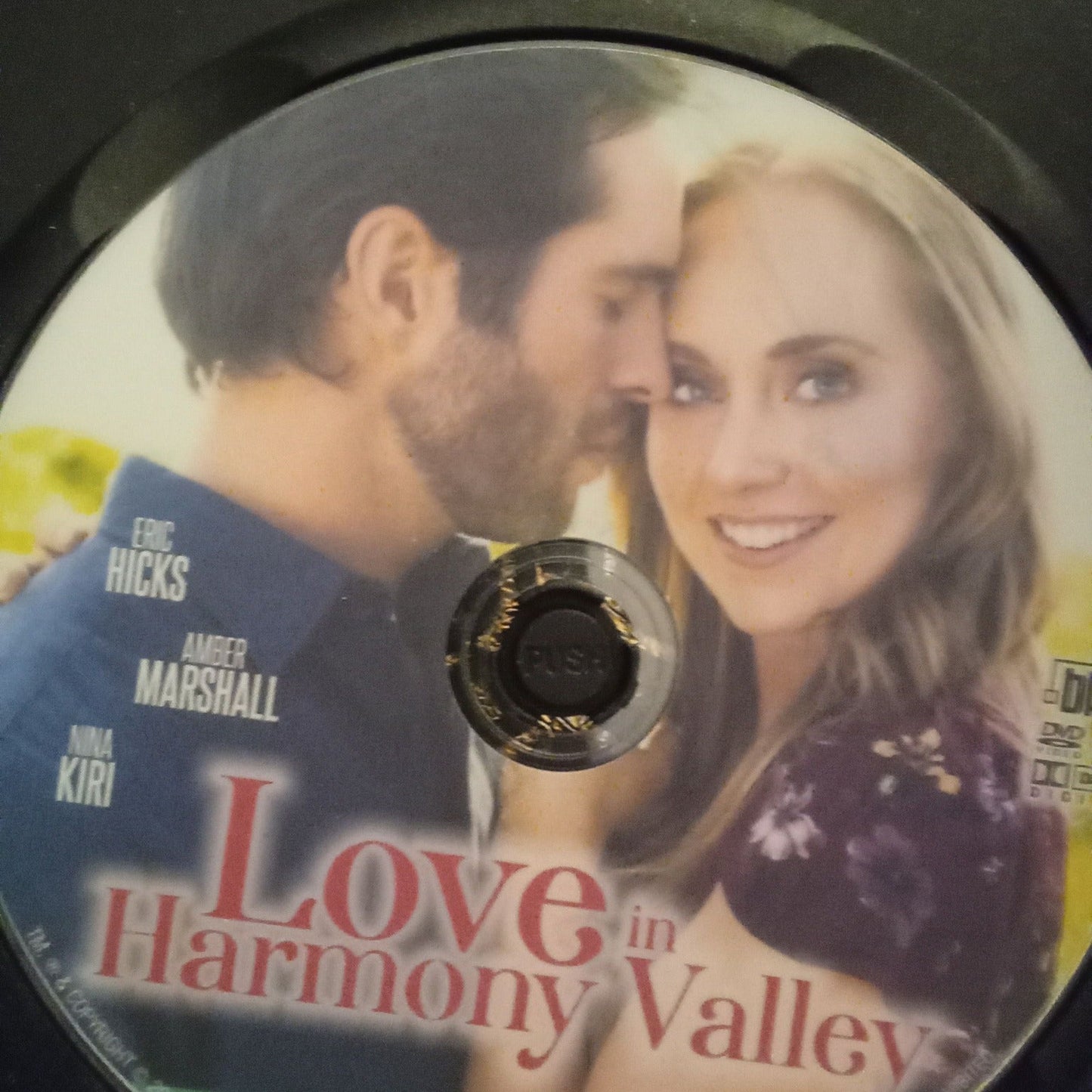 Love in Harmony Valley (2020) DVD with Amber Marshall in a DVD Case with Cover Art