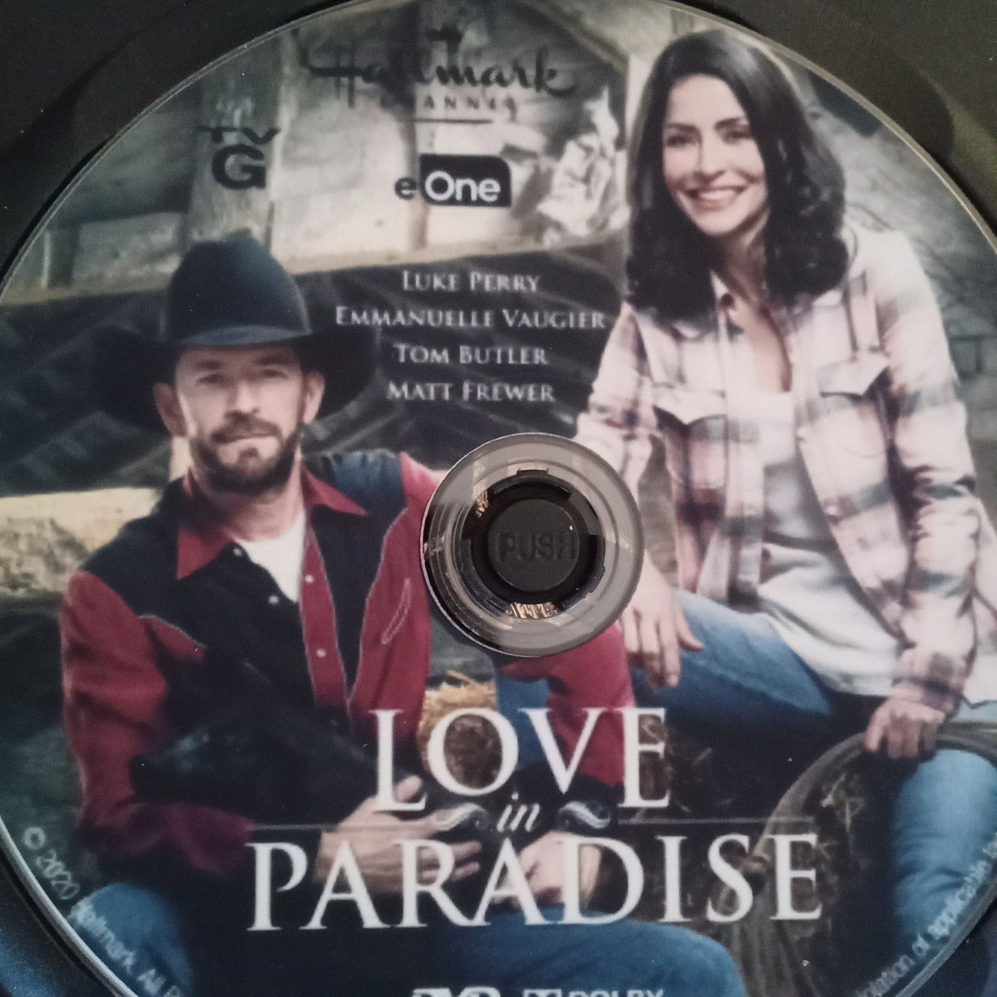 Love in Paradise (2016) DVD with "the late" Luke Perry