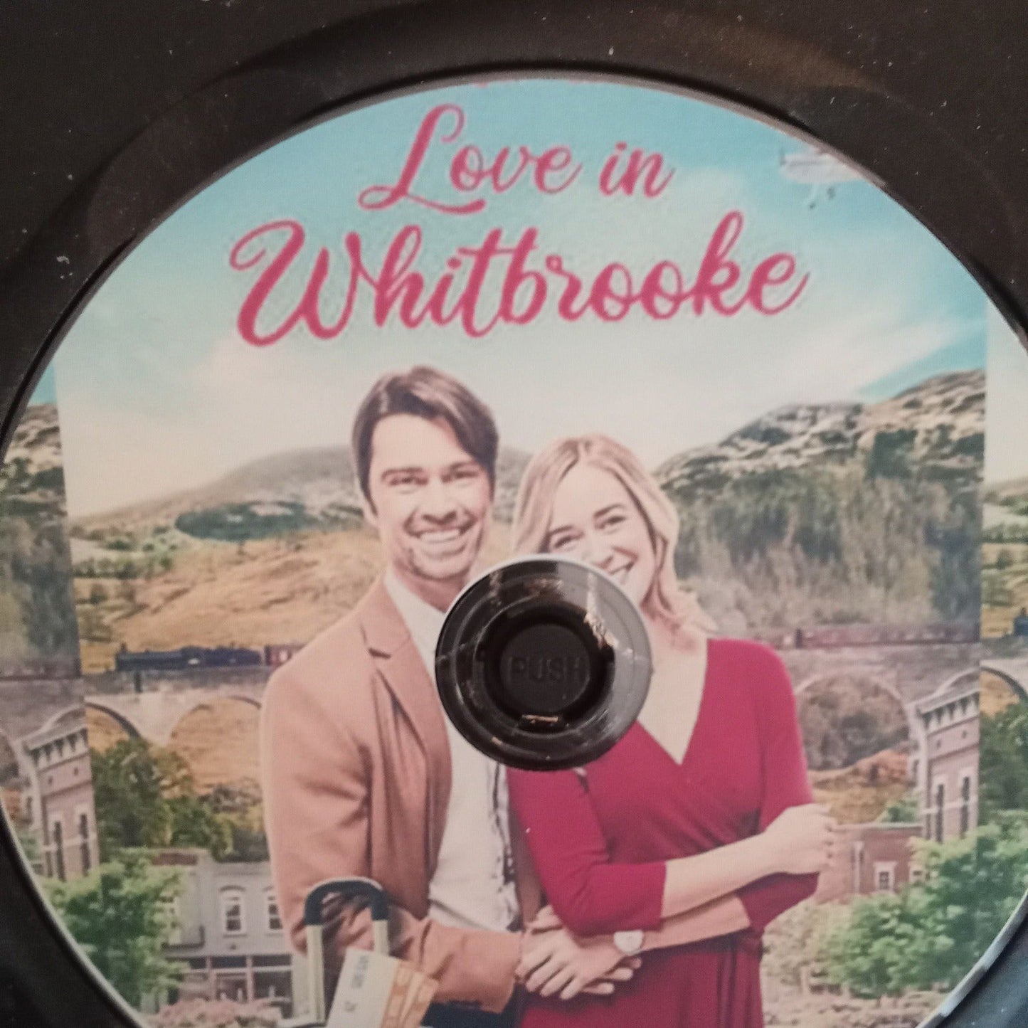 Love in Whitbrooke (2021) DVD with Corey Sevier & Brittany Bristow in a DVD Case with the art work