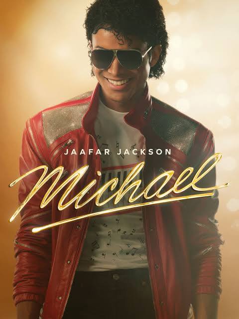 Michael (2026) DVD with Jaafar Jackson in a DVD CASE with COVER ART