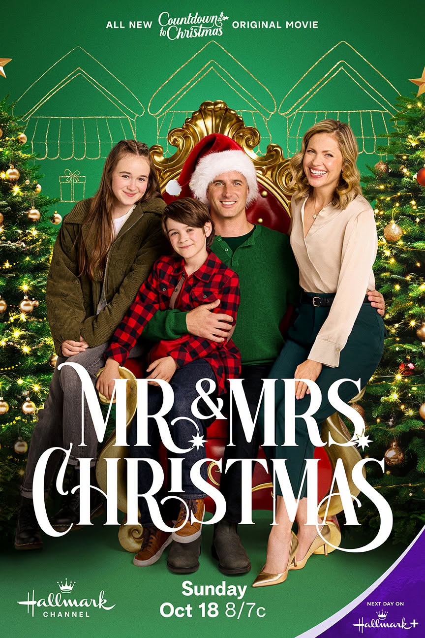 Mr & Mrs Christmas (2026) DVD with Pascale Hutton & Brendan Penny in a DVD CASE with COVER ART