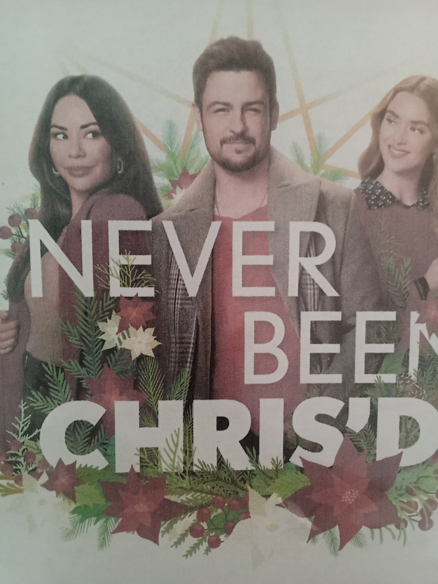 Never Been Chris'd (2023) DVD with Tyler Hynes in a DVD CASE with COVER ART **SALE**$14.00!!!!