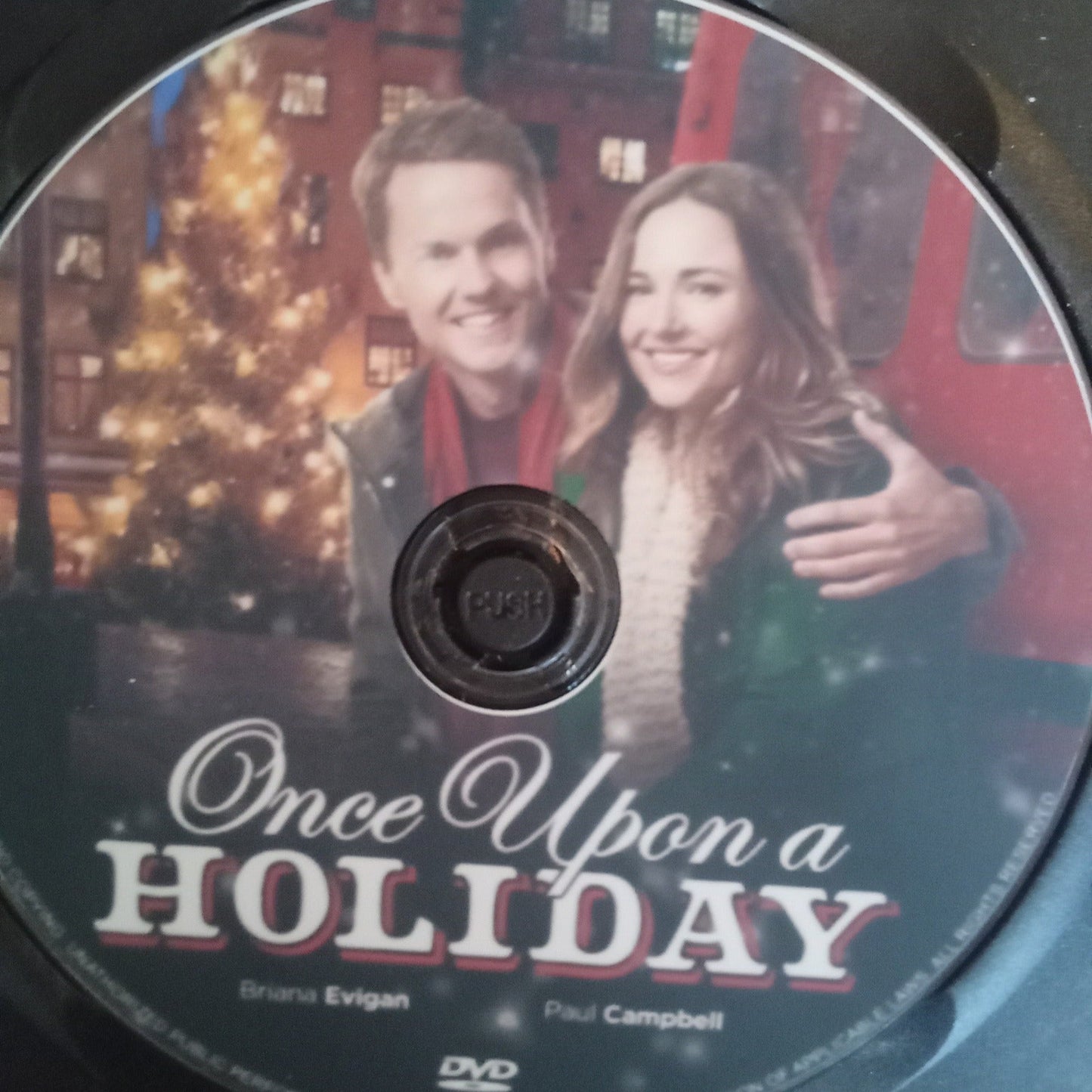 Once Upon A Holiday (2015) DVD with Briana Evigan & Paul Campbell