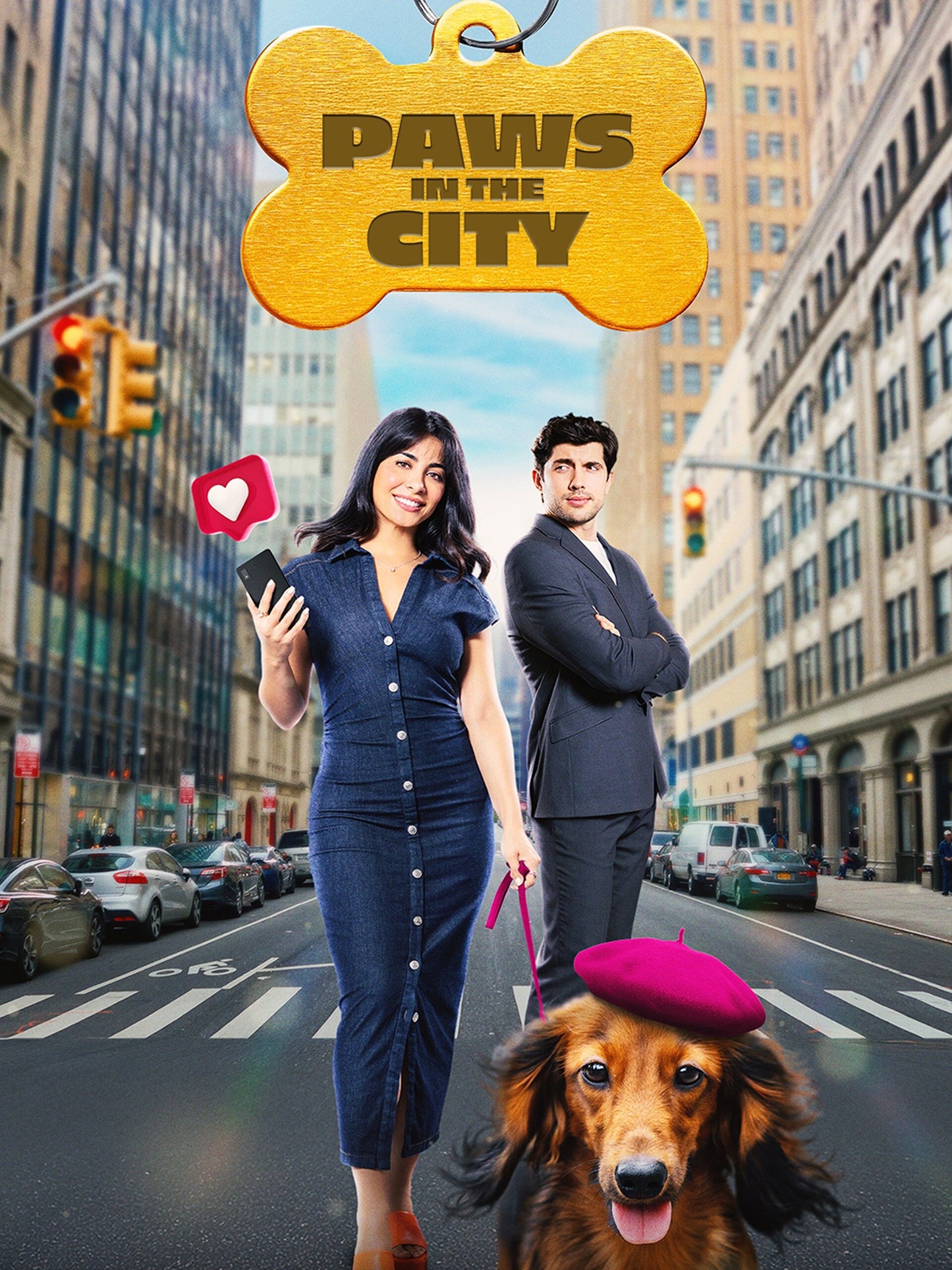 Paws In the City (2025) DVD with Emeraude Tobias