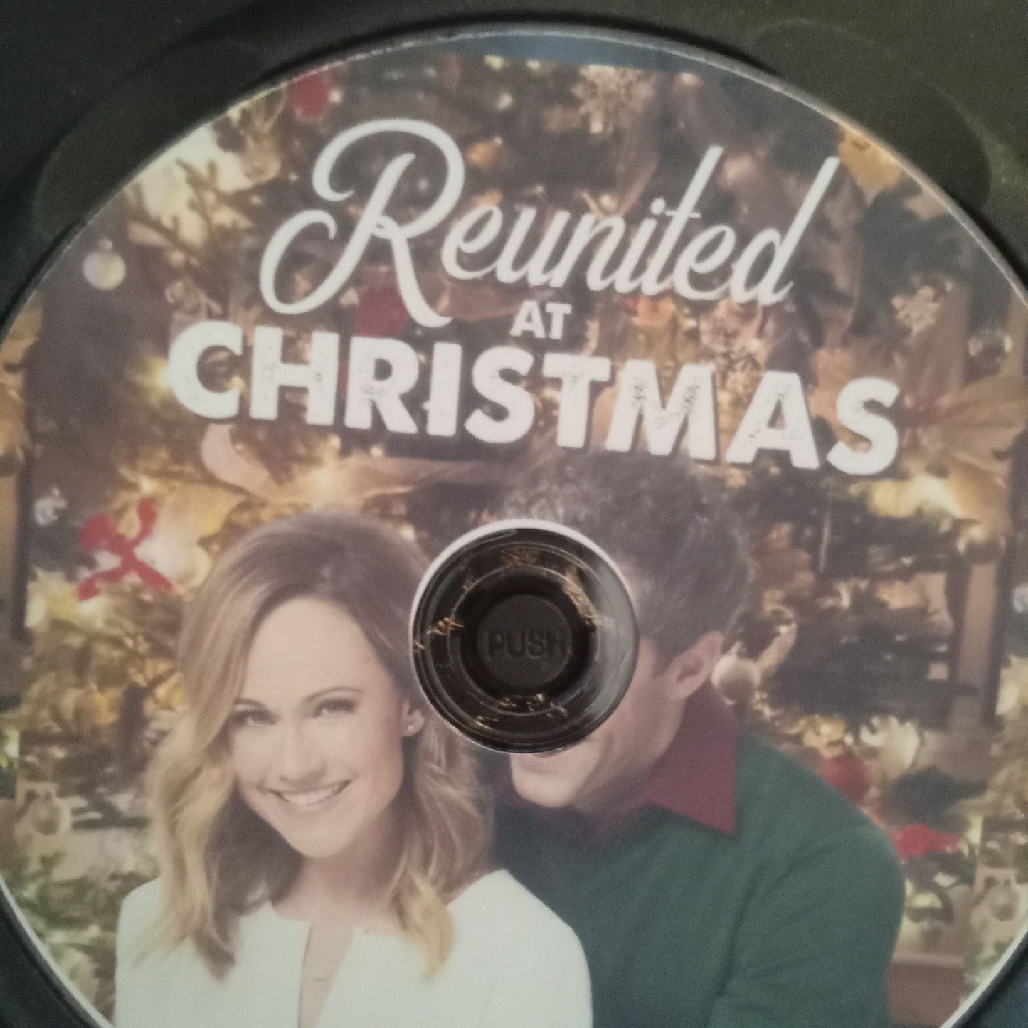 Reunited at Christmas (2018) DVD with Nikki DeLoach in a DVD CASE with COVER ART ***SUPER SALE***