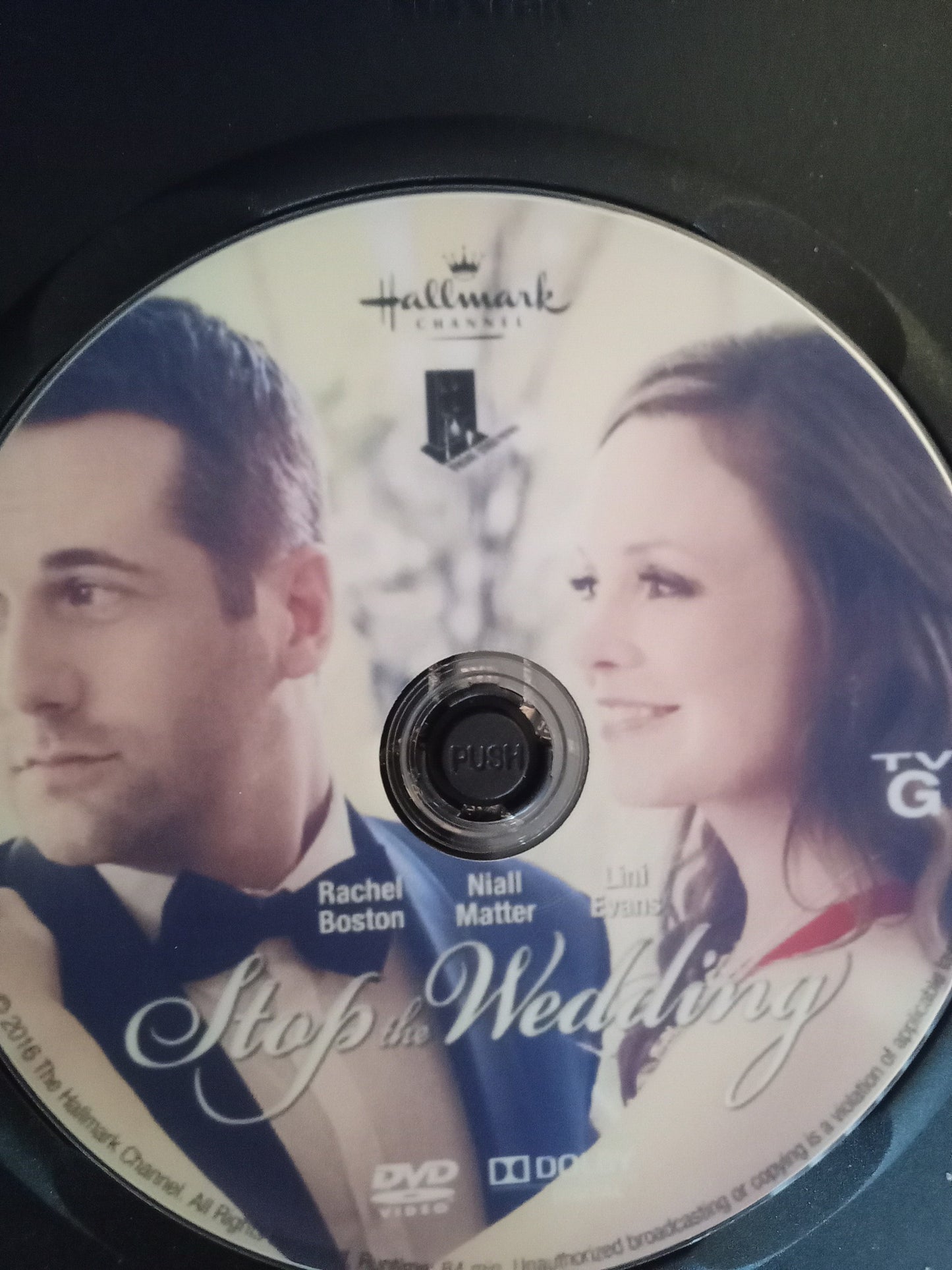 Stop The Wedding (2016) DVD with Rachel Boston & Niall Matter with the LATE Alan Thicke in a DVD case